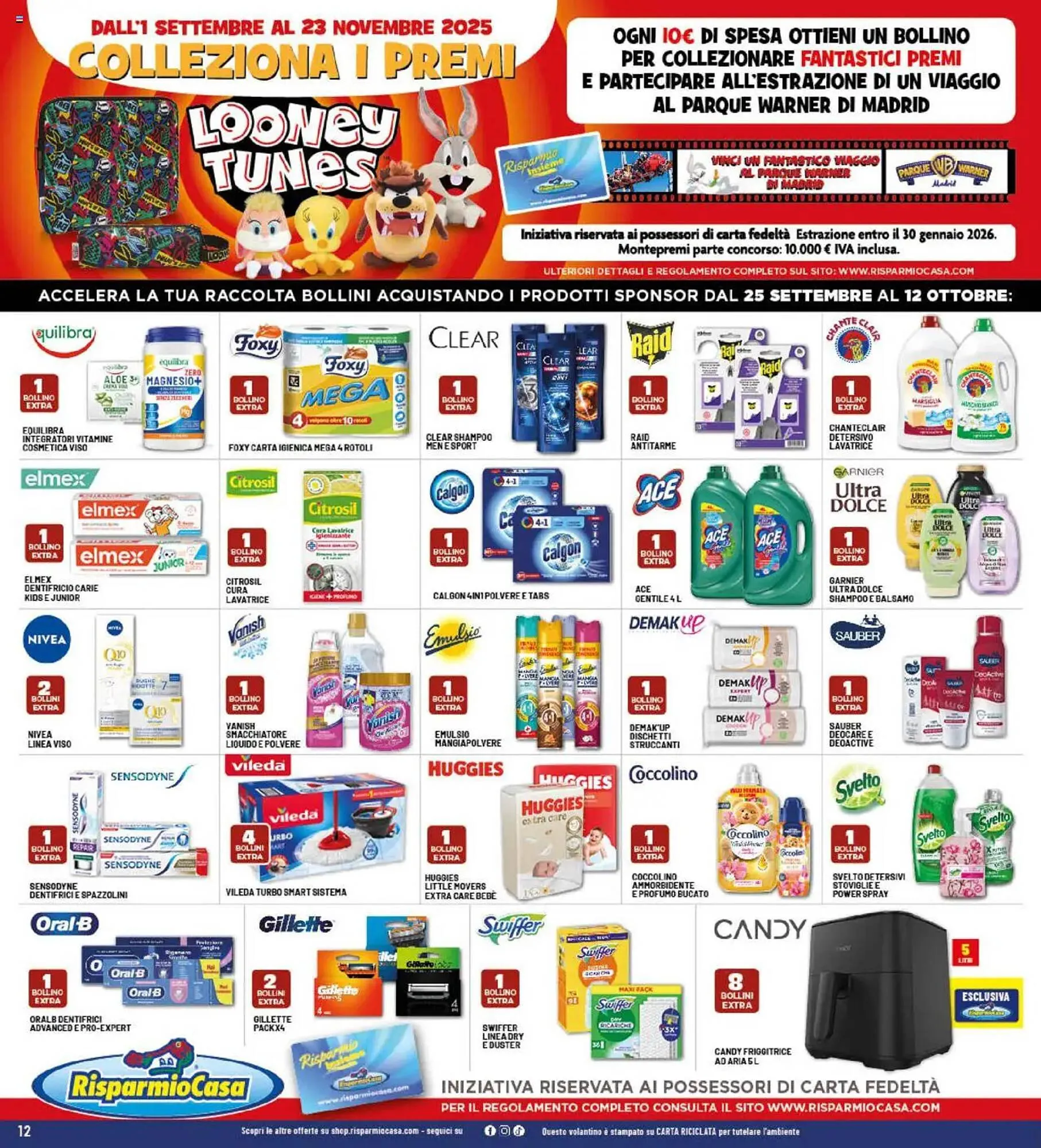 Volantino Risparmio Casa da 25 settembre a 12 ottobre di 2025 - Pagina del volantino 12
