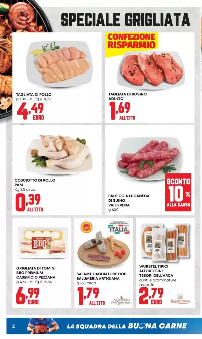 Speciale grigliata da 30 aprile a 7 maggio di 2025 - Pagina del volantino 2