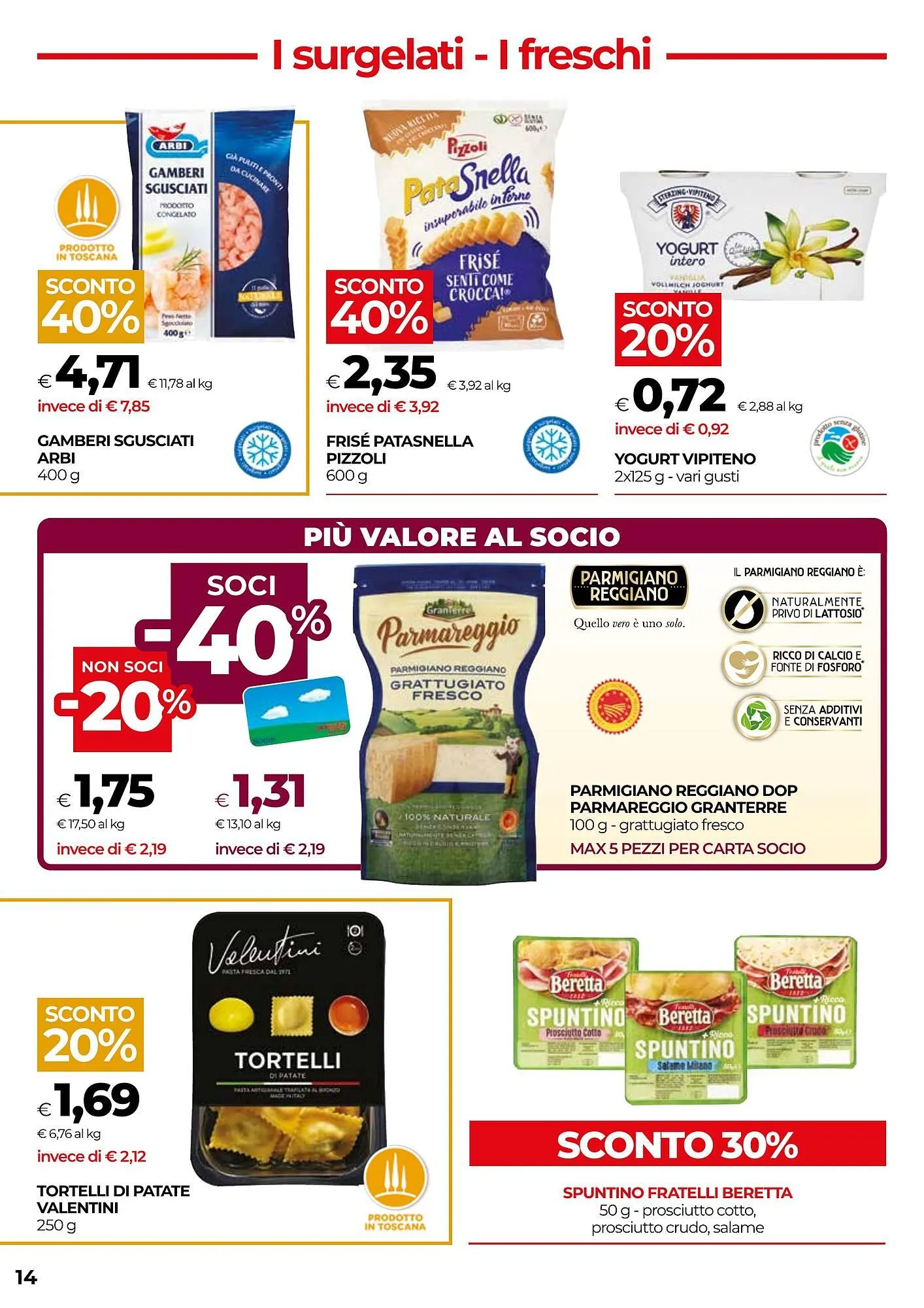 Volantino Unicoop da 20 marzo a 2 aprile di 2025 - Pagina del volantino 14