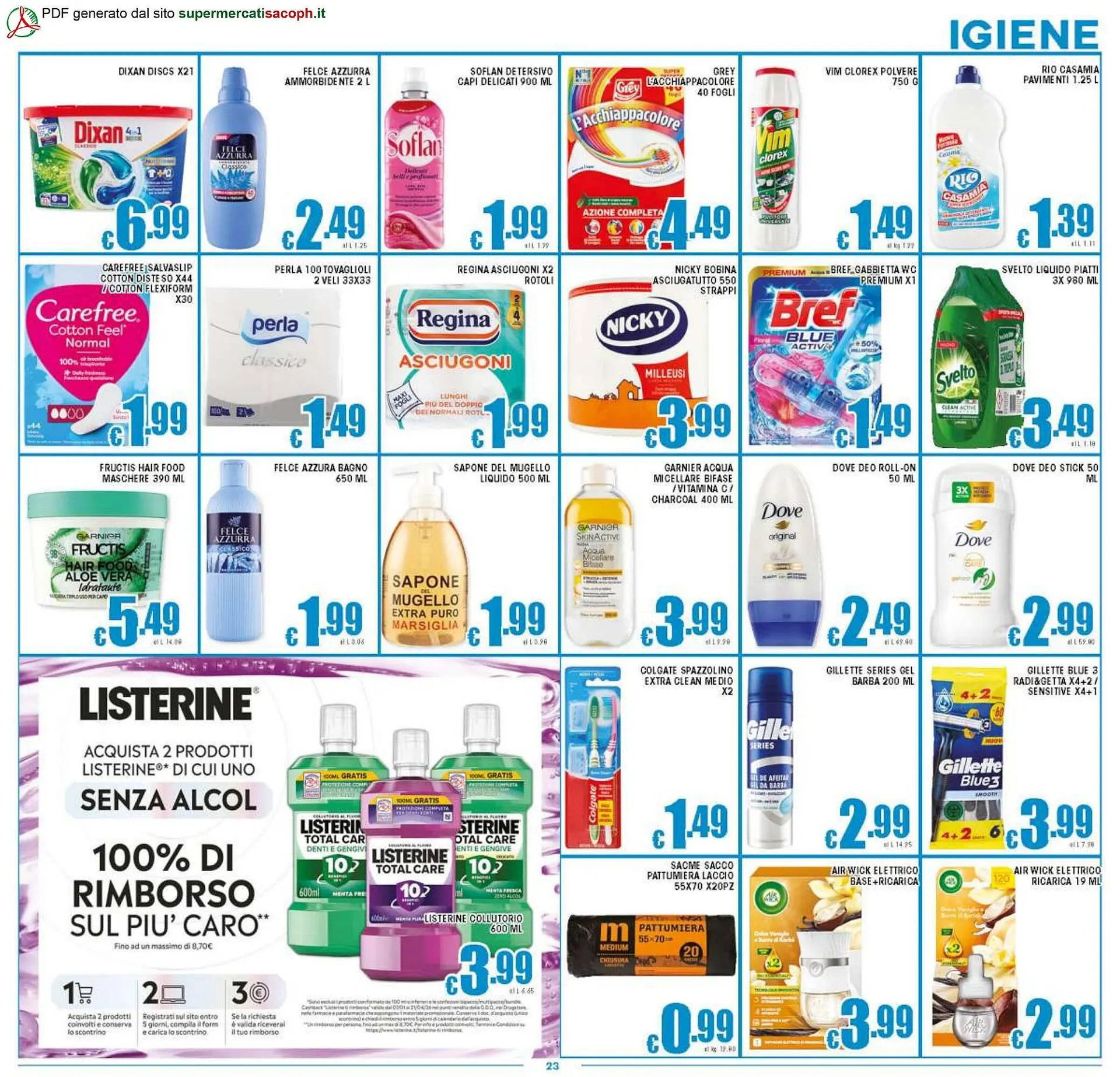 Volantino Sacoph da 17 marzo a 26 marzo di 2026 - Pagina del volantino 23