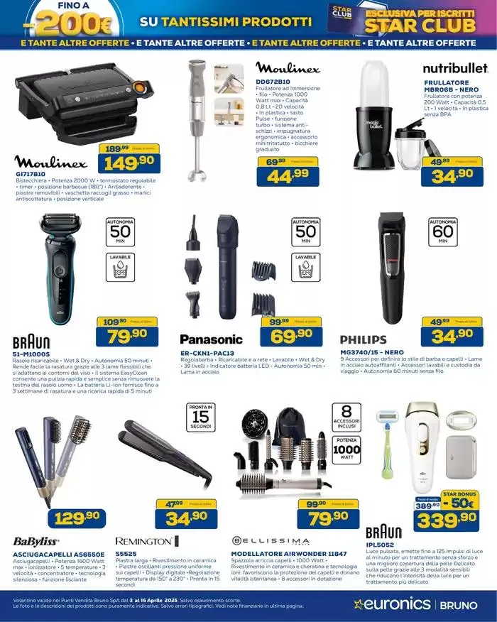 Star Bonus continua -200 euro da 3 aprile a 16 aprile di 2025 - Pagina del volantino 31