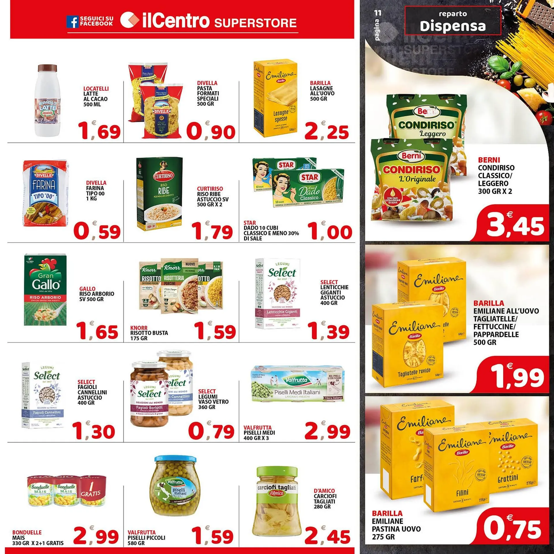 Volantino Il Centro Superstore da 6 agosto a 19 agosto di 2025 - Pagina del volantino 11