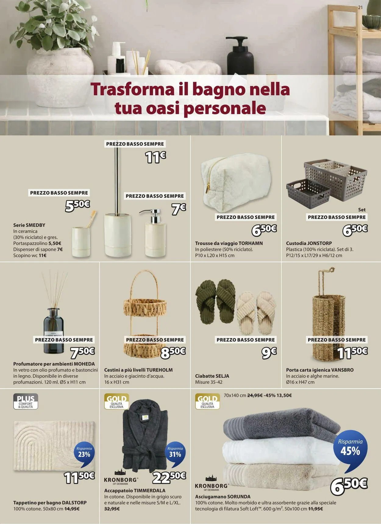 Jysk Volantino attuale da 31 dicembre a 14 gennaio di 2026 - Pagina del volantino 22