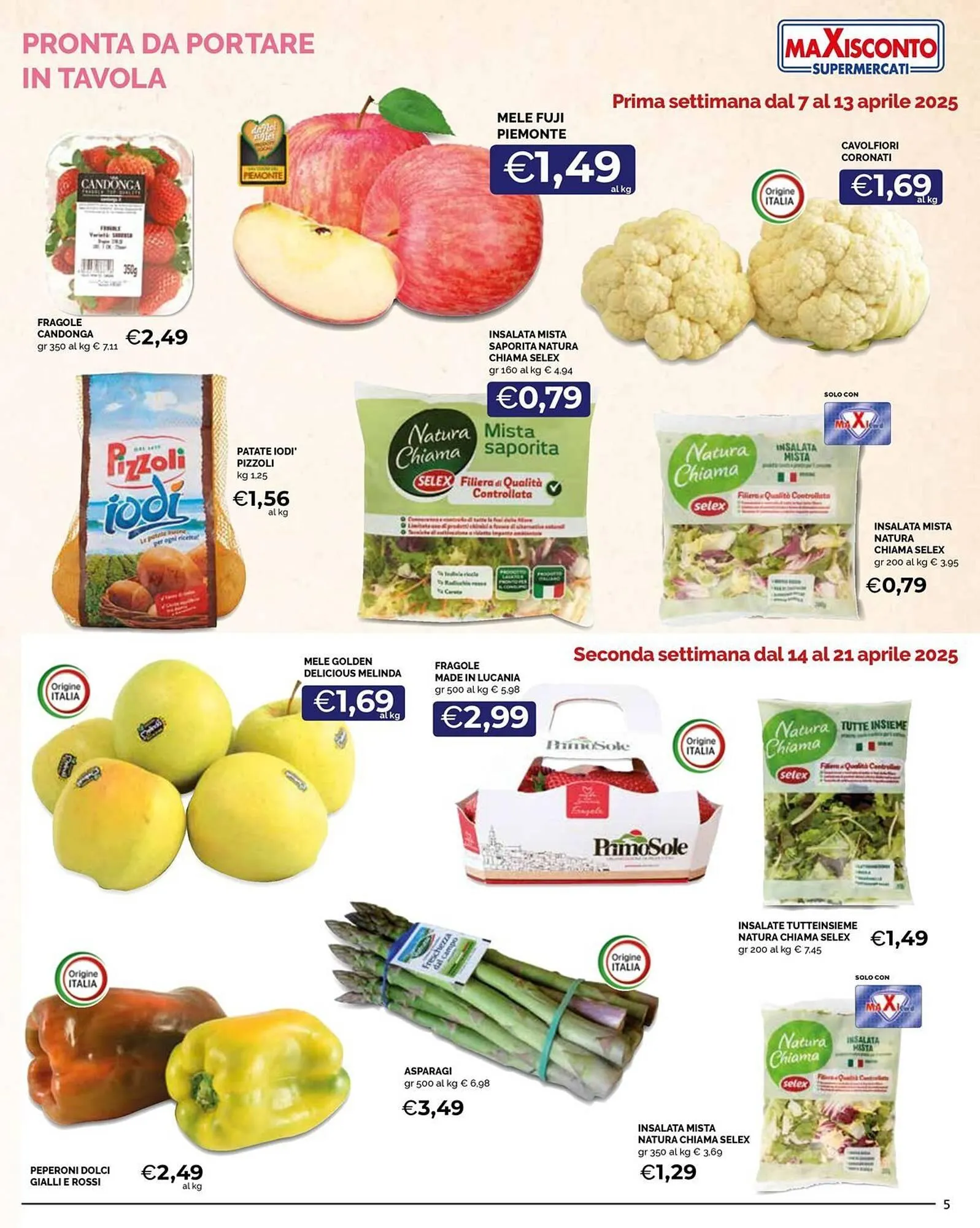 Volantino Maxisconto da 7 aprile a 21 aprile di 2025 - Pagina del volantino 5