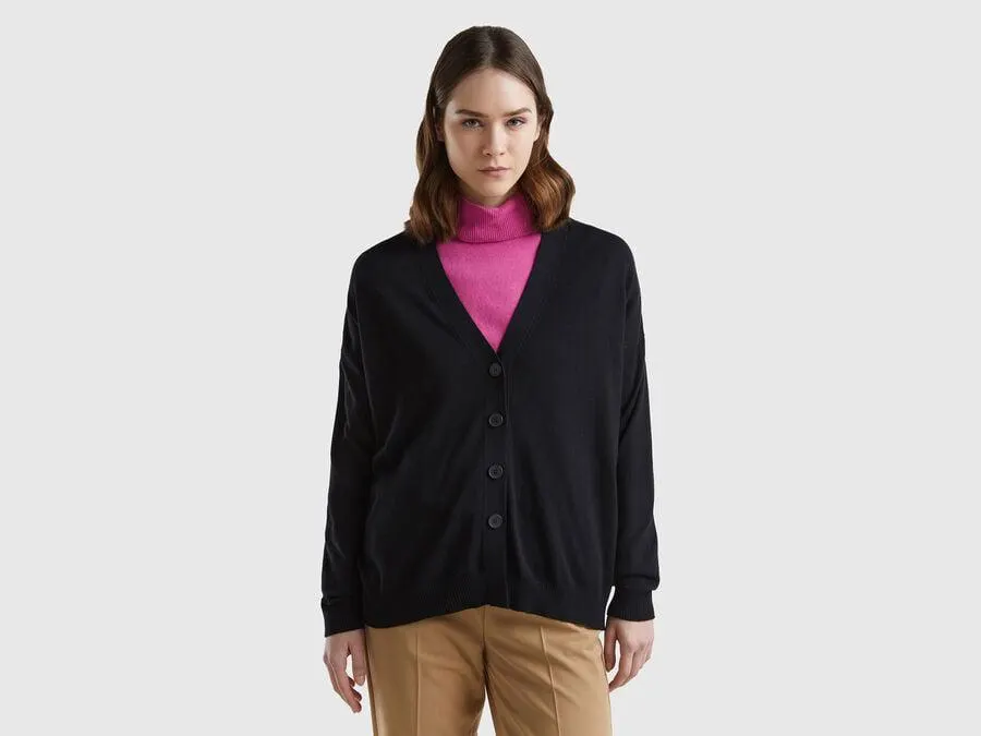 Cardigan in misto cotone e Modal®