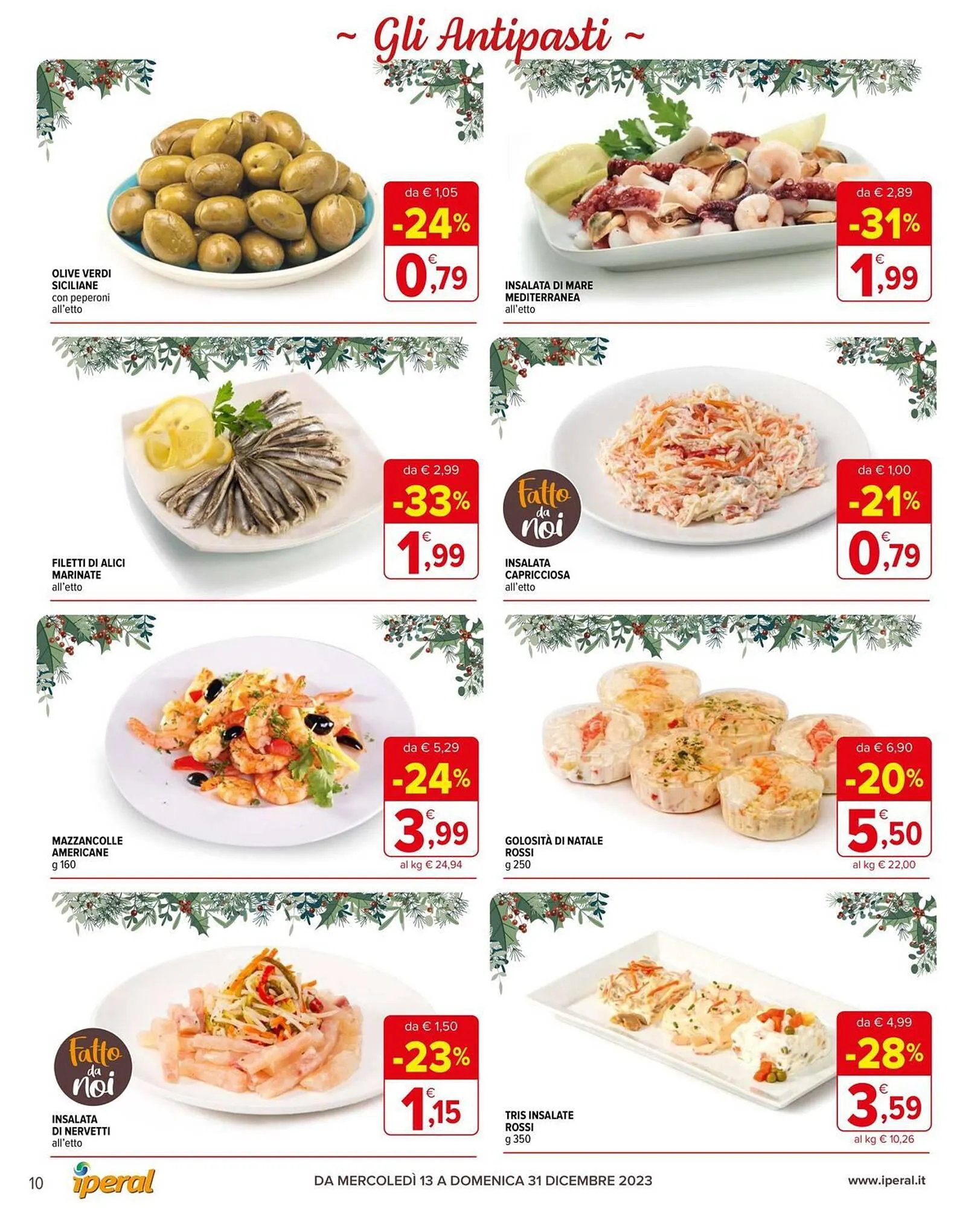 Volantino Iperal da 13 dicembre a 31 dicembre di 2023 - Pagina del volantino 10