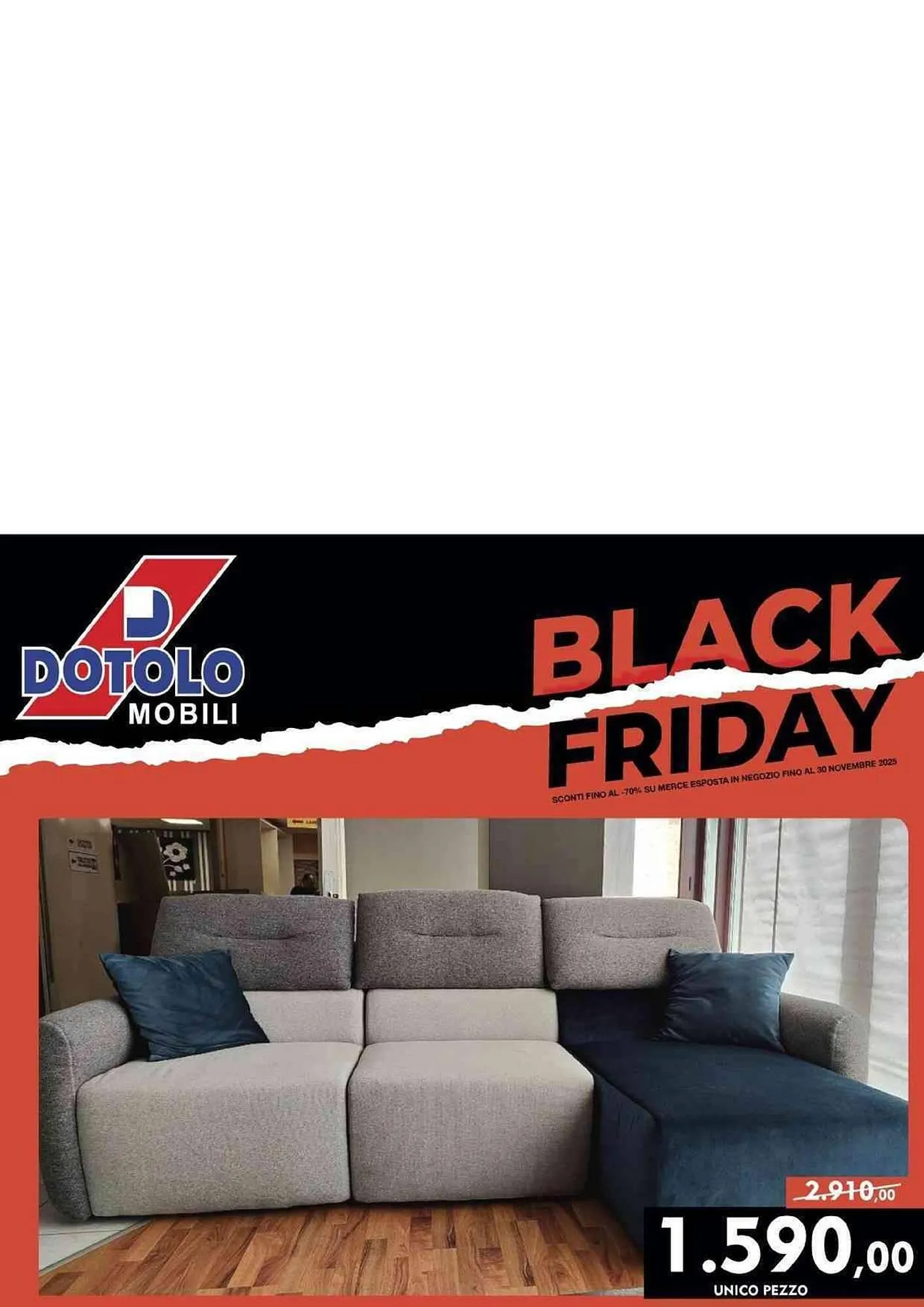 Volantino Dotolo Mobili da 11 novembre a 30 novembre di 2025 - Pagina del volantino 11
