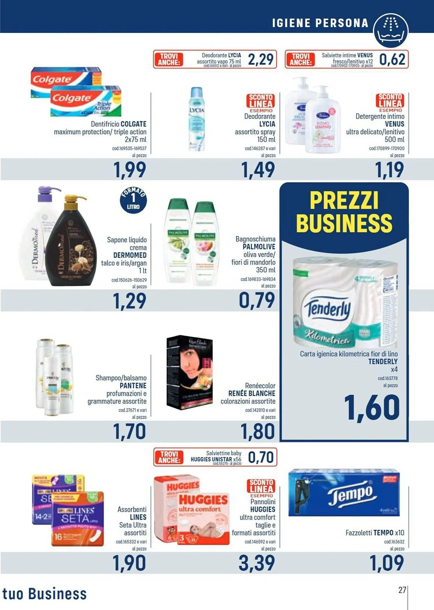 Volantino Talento Professional Store da 11 marzo a 24 marzo di 2024 - Pagina del volantino 27