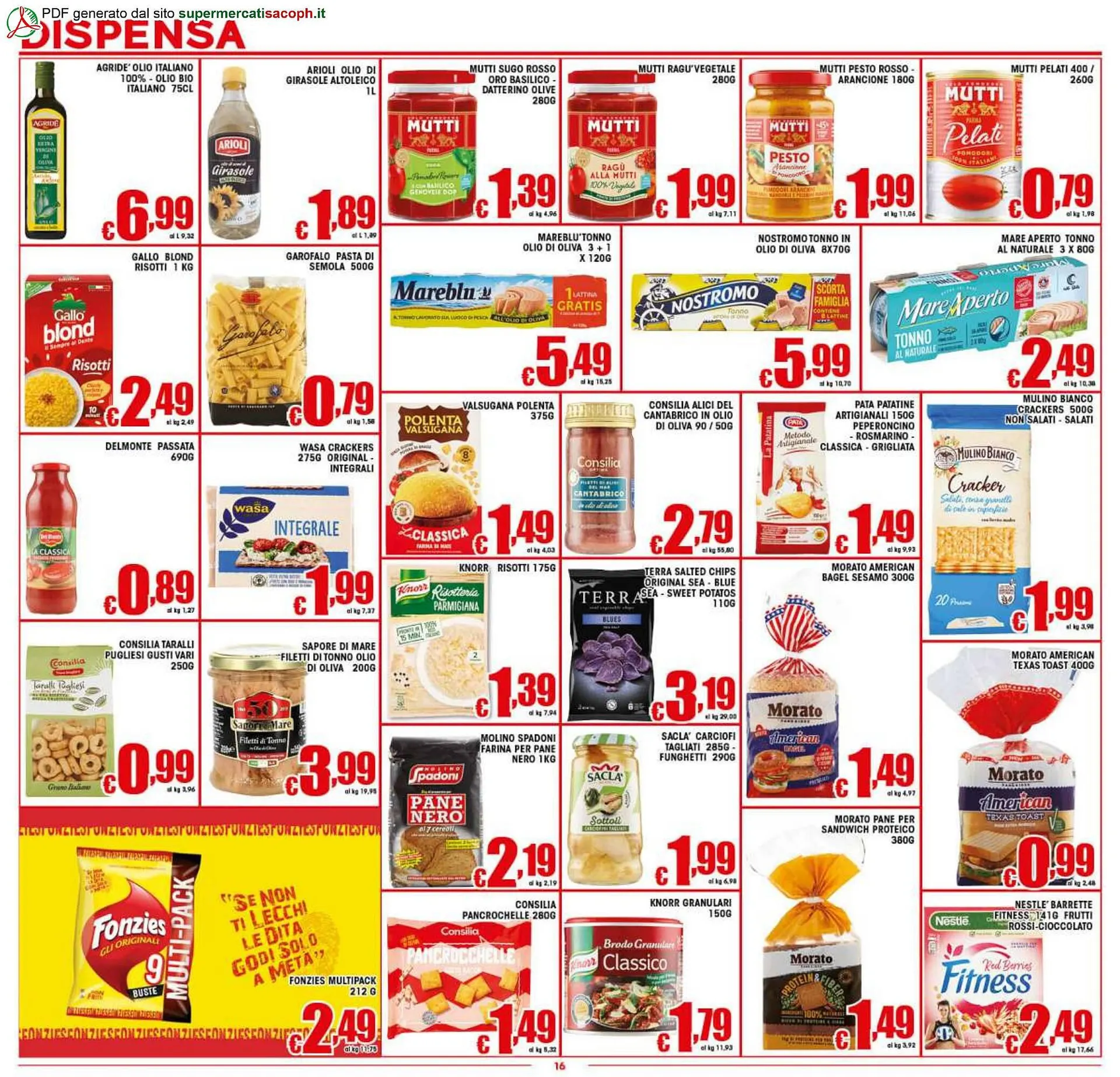 Volantino Sacoph da 24 novembre a 4 dicembre di 2023 - Pagina del volantino 16