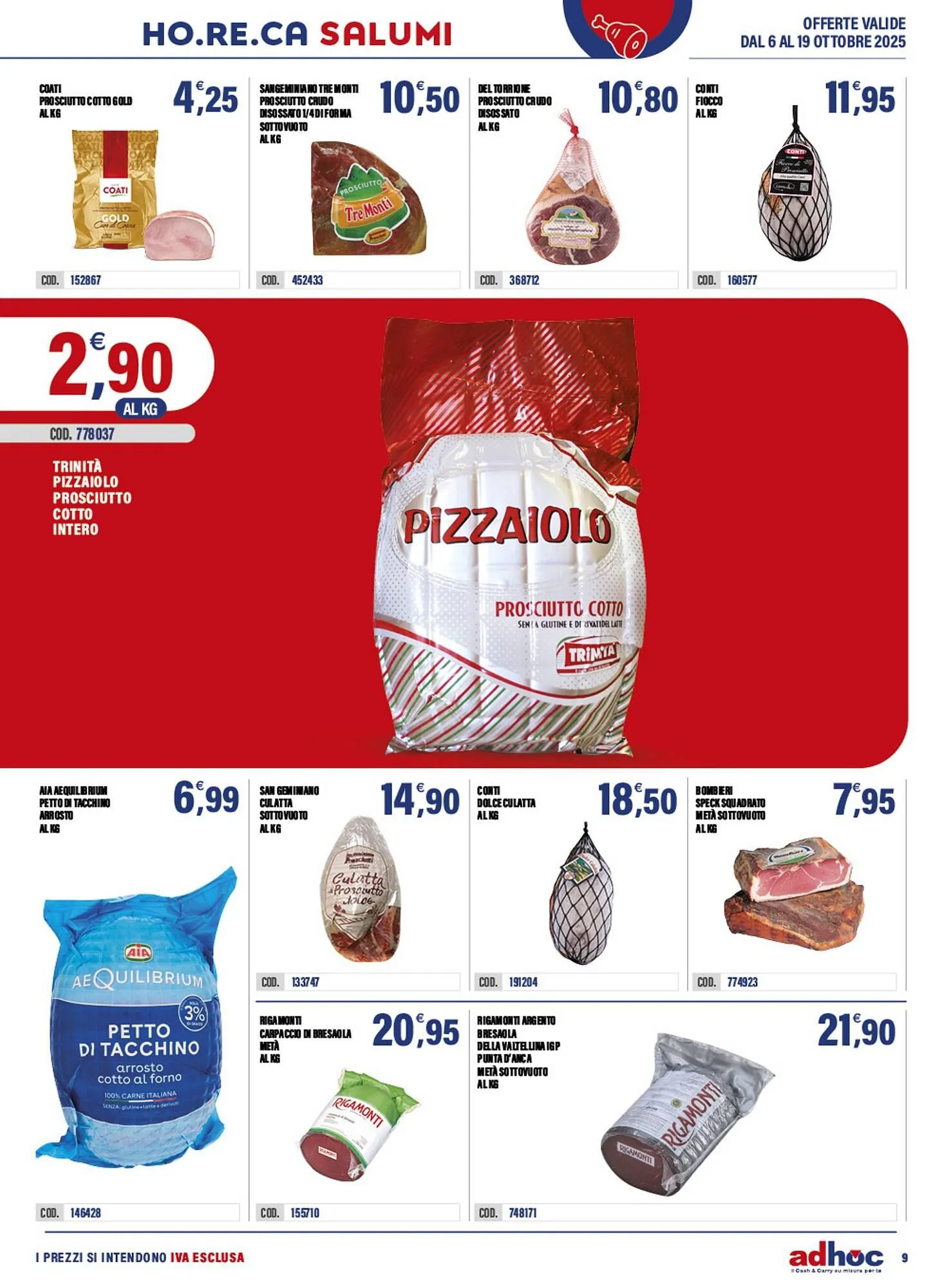 Volantino Adhoc da 6 ottobre a 19 ottobre di 2025 - Pagina del volantino 9