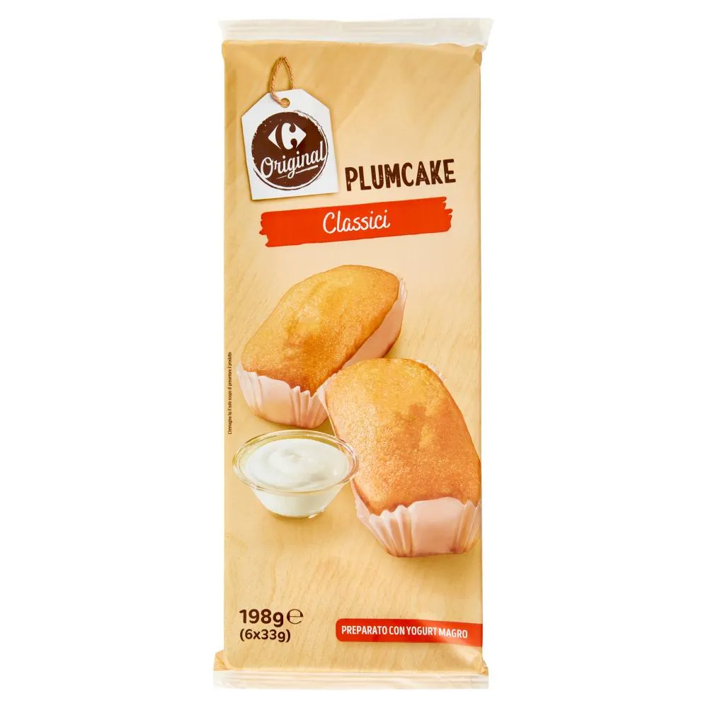 Carrefour Original Plumcake Classici 6 x 33 g