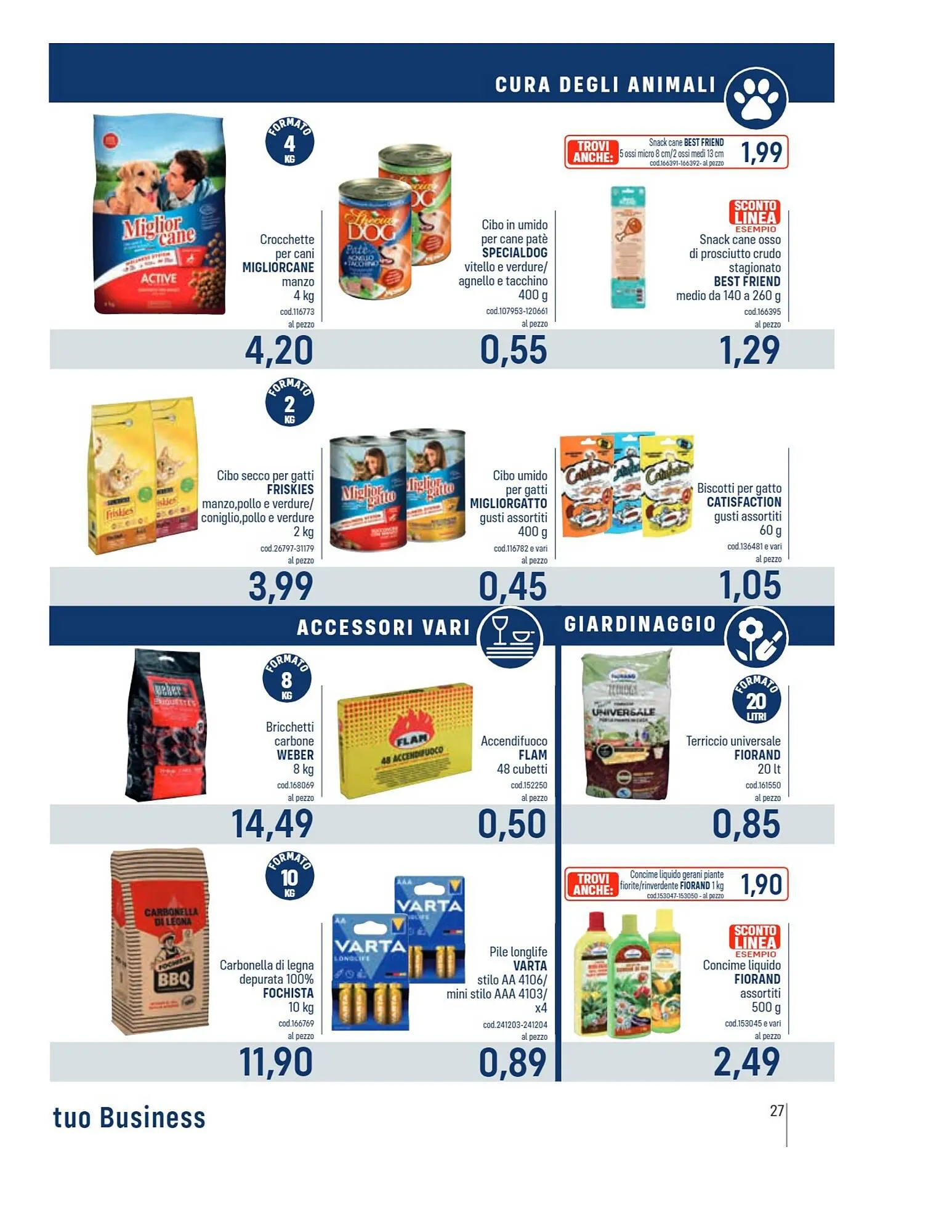 Volantino Talento Professional Store da 26 febbraio a 10 marzo di 2024 - Pagina del volantino 27