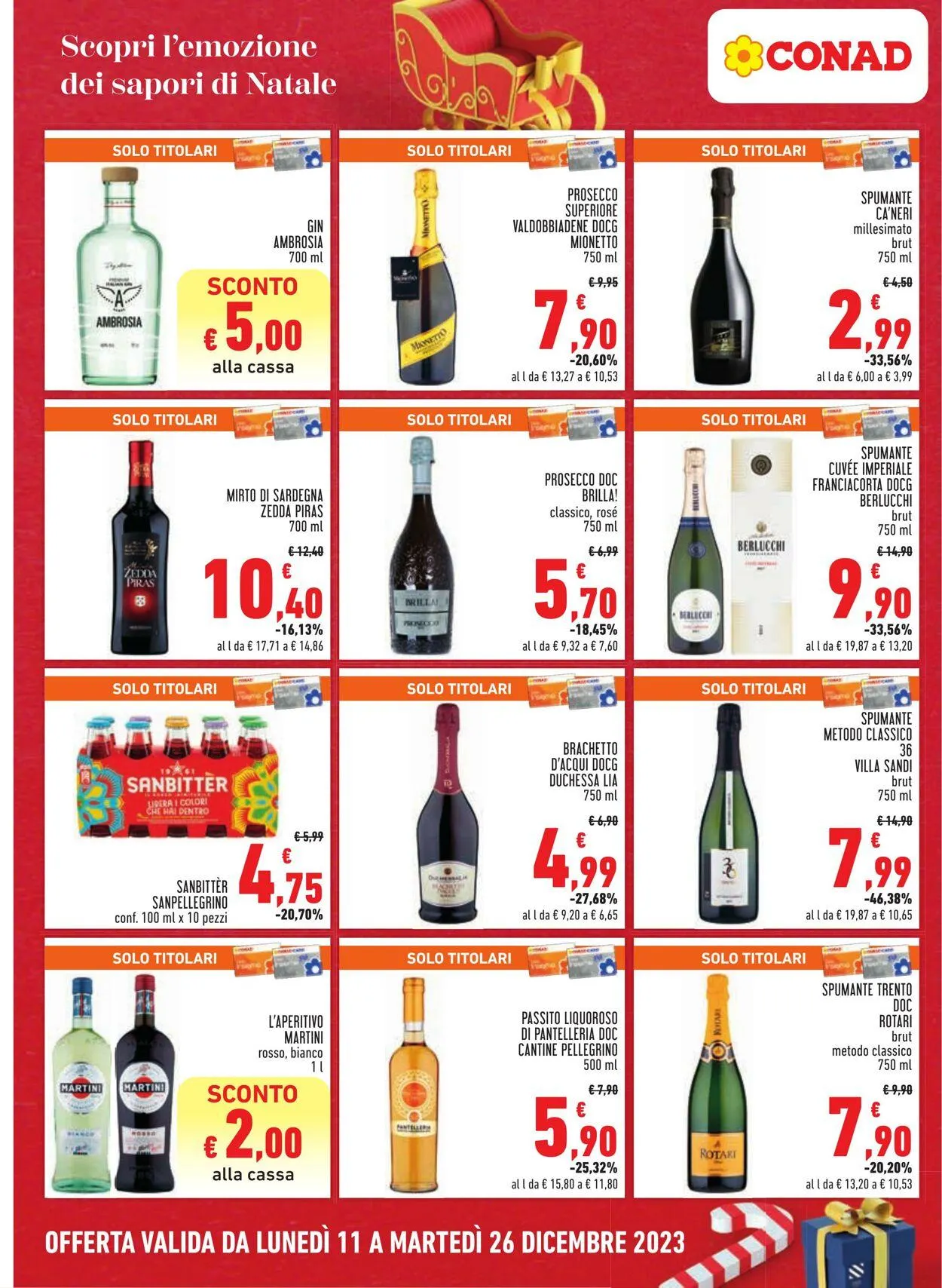 Conad - Margherita - Roma Volantino attuale da 11 dicembre a 26 dicembre di 2023 - Pagina del volantino 6