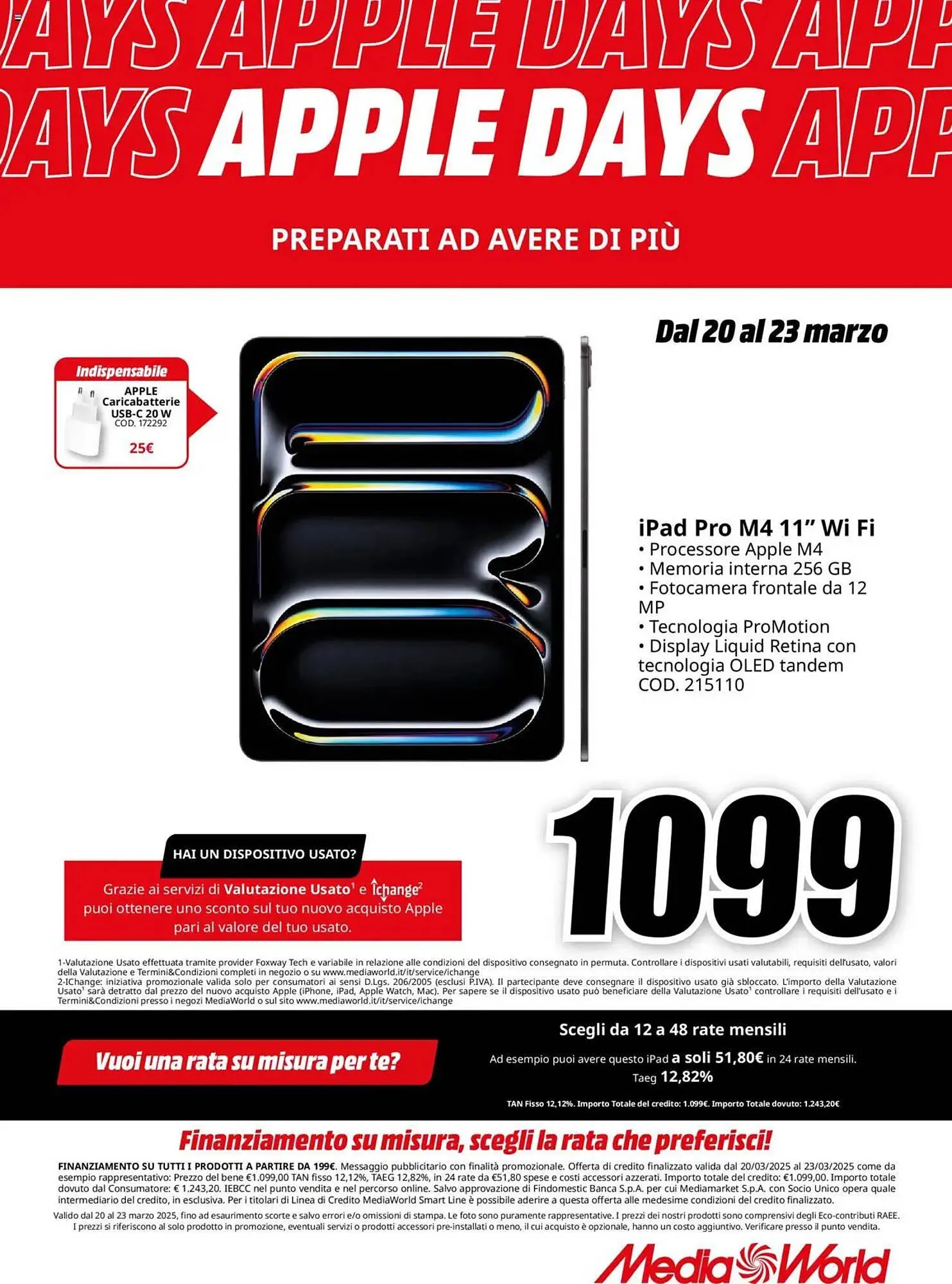 Volantino MediaWorld da 20 marzo a 23 marzo di 2025 - Pagina del volantino 4