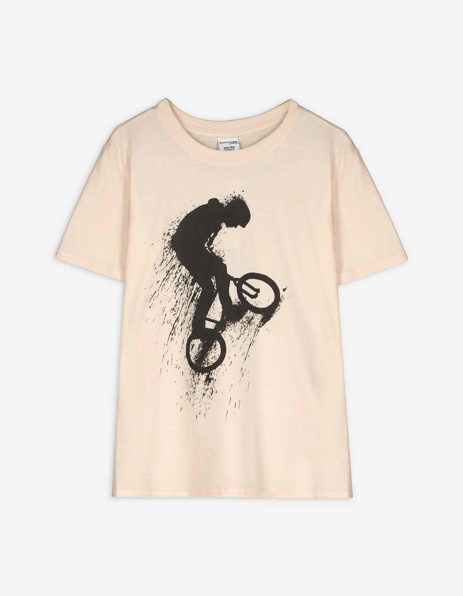 T-shirt - Stampa frontale - bianco