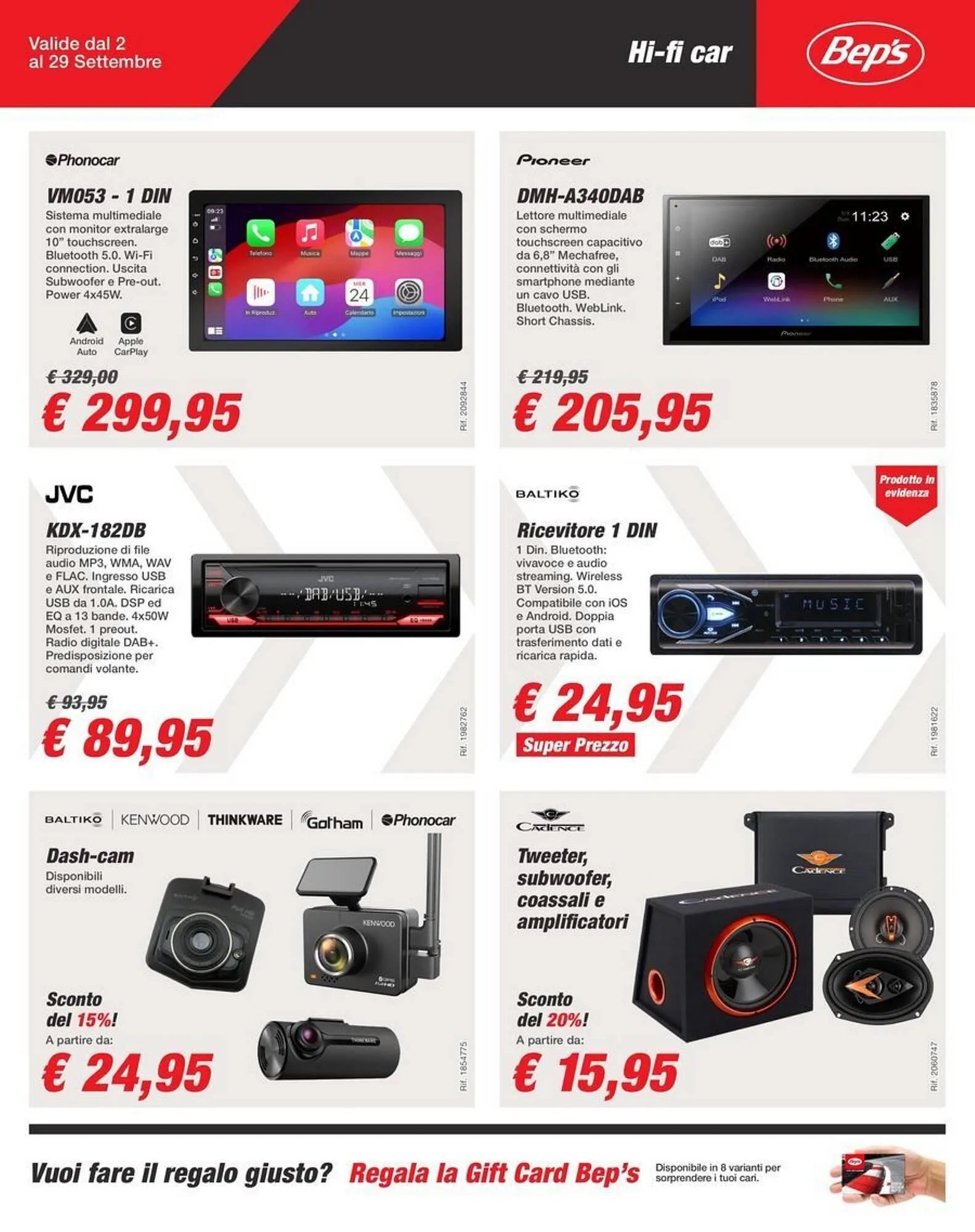 volantino Bep's da 2 settembre a 29 settembre di 2025 - Pagina del volantino 9