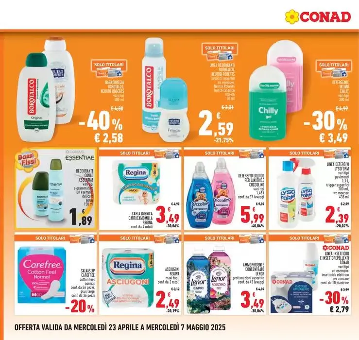 Speciale Conad da 23 aprile a 7 maggio di 2025 - Pagina del volantino 18