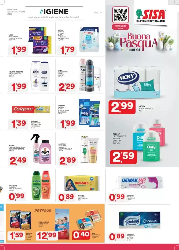 Buona Pasqua da 10 aprile a 21 aprile di 2025 - Pagina del volantino 23