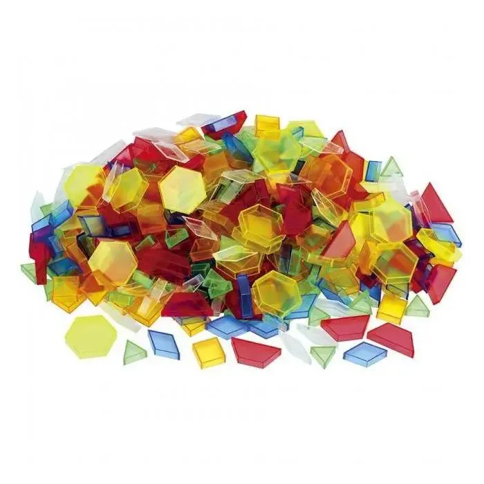 Tangram mandala trasparente