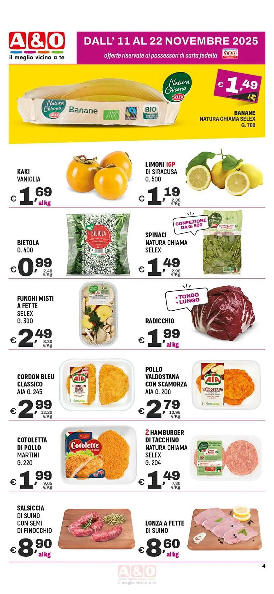 Volantino A&O da 11 novembre a 22 novembre di 2025 - Pagina del volantino 4