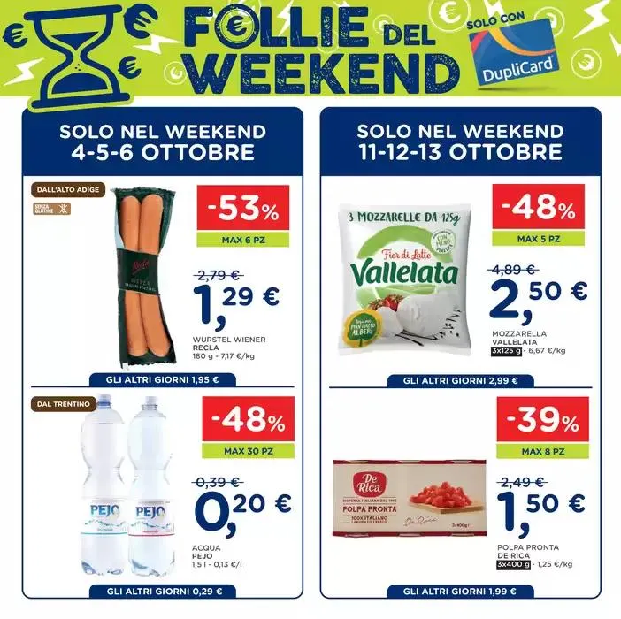 Offerte valide da mercoledi 2 a martedi 15 ottobre 2024 da 4 ottobre a 15 ottobre di 2024 - Pagina del volantino 13