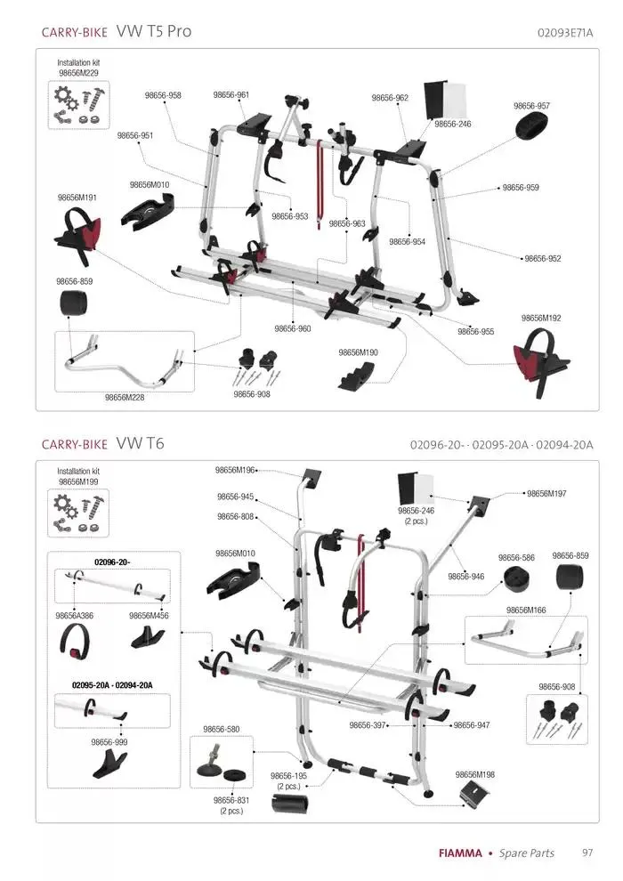 Spare parts catalogo 2025 da 14 gennaio a 31 dicembre di 2025 - Pagina del volantino 97