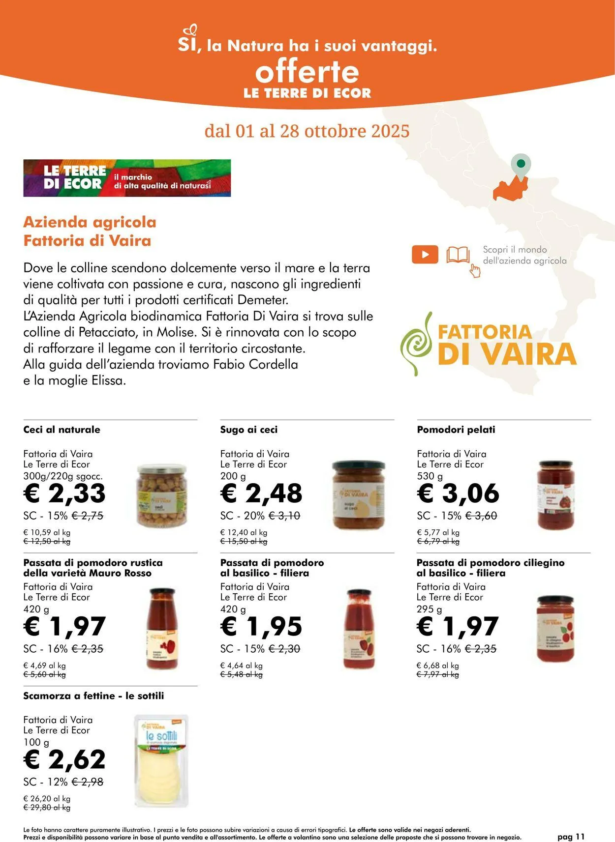 Natura Sì Volantino attuale da 23 ottobre a 6 novembre di 2025 - Pagina del volantino 11