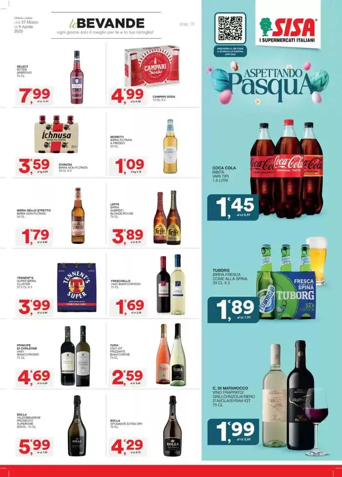 Aspettando Pasqua da 27 marzo a 9 aprile di 2025 - Pagina del volantino 19
