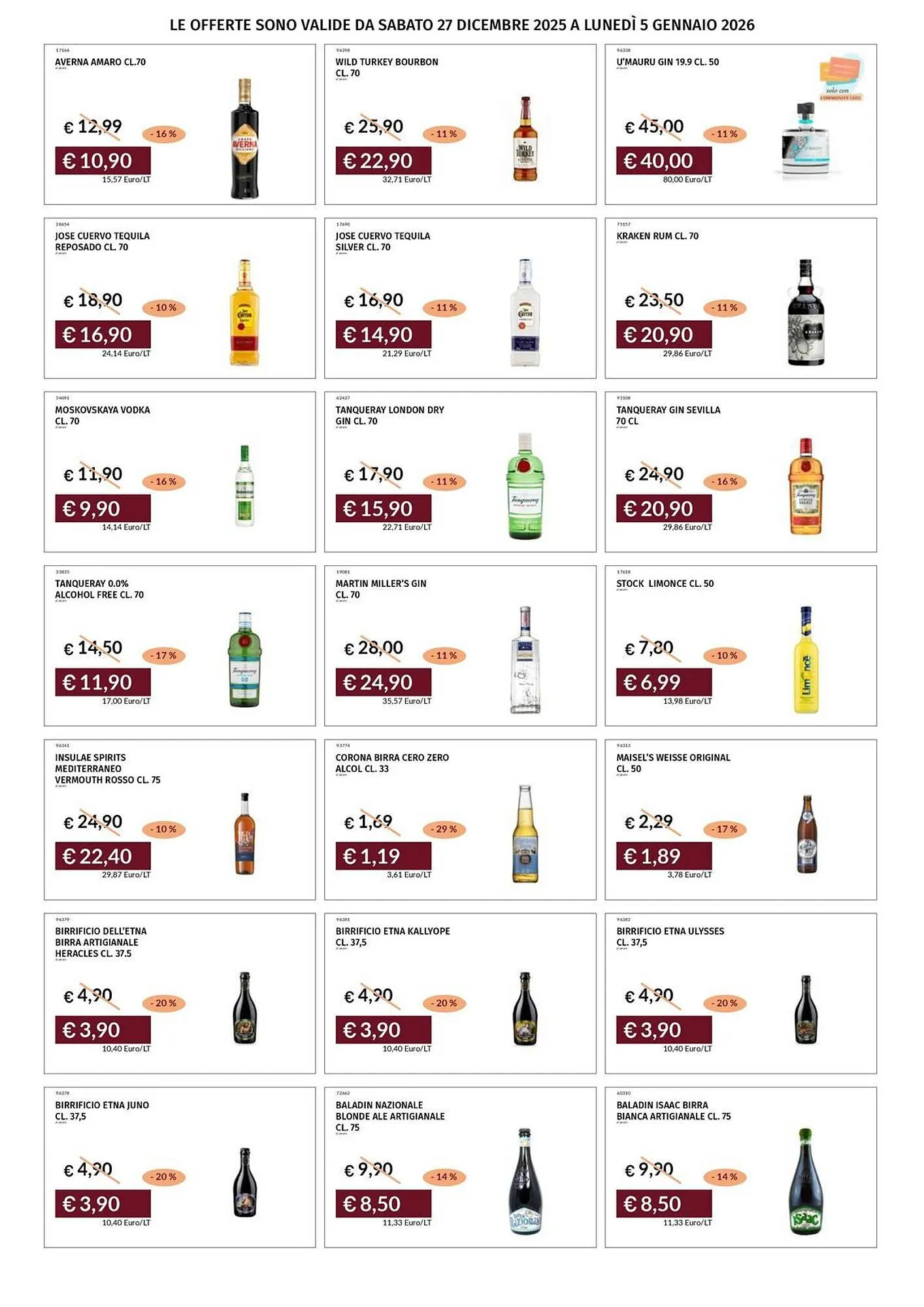 Volantino Prezzemolo e Vitale da 29 dicembre a 5 gennaio di 2026 - Pagina del volantino 29