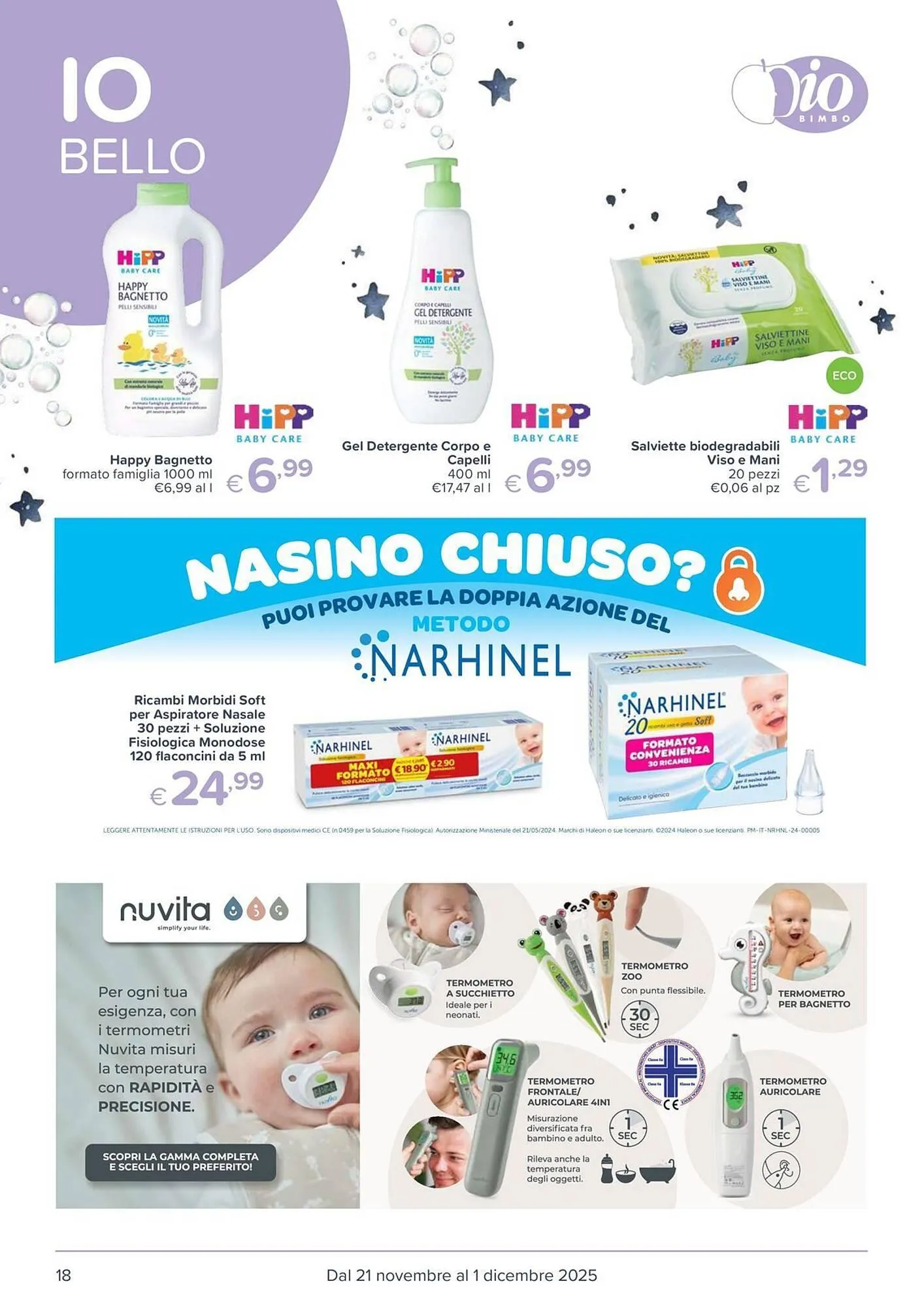Volantino Io Bimbo da 21 novembre a 1 dicembre di 2025 - Pagina del volantino 18