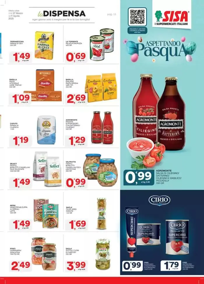 Aspettando Pasqua da 27 marzo a 9 aprile di 2025 - Pagina del volantino 13