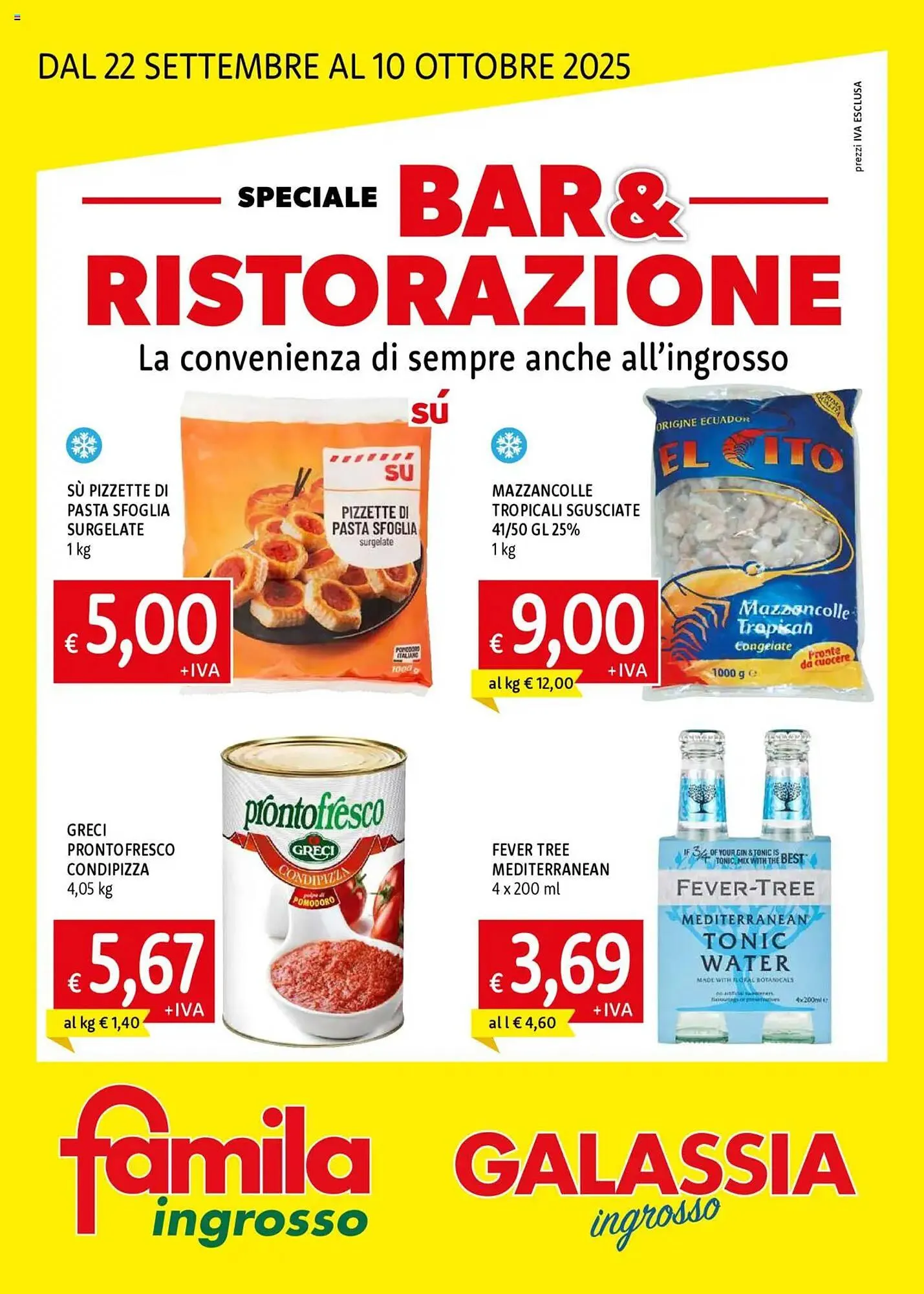 Volantino Galassia da 22 settembre a 10 ottobre di 2025 - Pagina del volantino 1