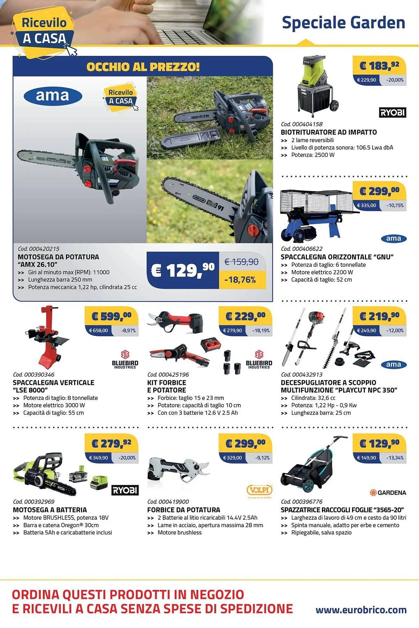 Volantino Eurobrico da 9 ottobre a 6 novembre di 2025 - Pagina del volantino 9