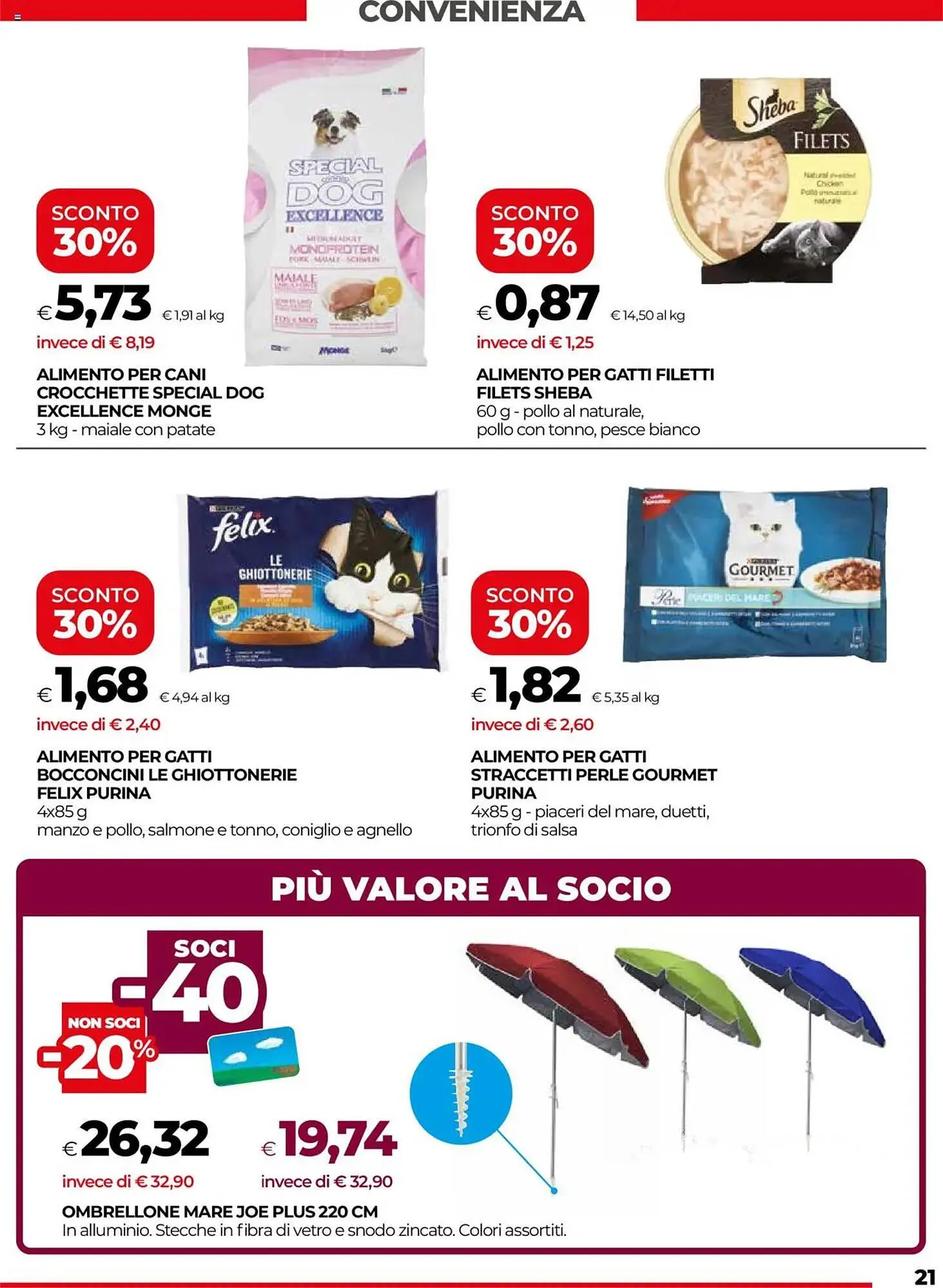 Volantino Unicoop da 17 luglio a 30 luglio di 2025 - Pagina del volantino 21