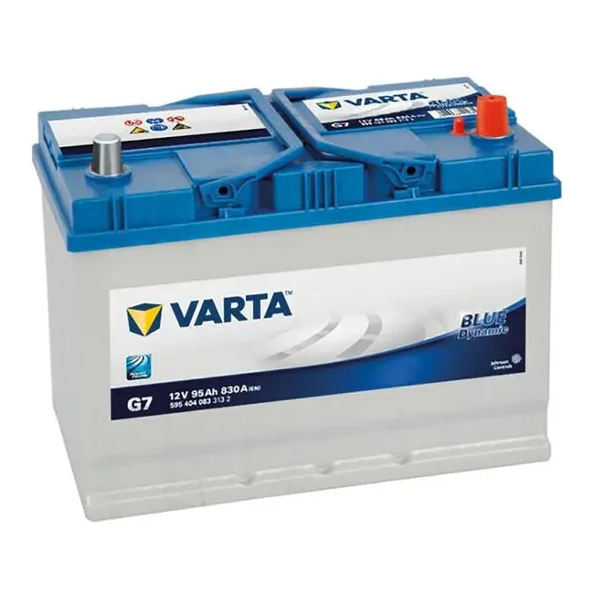 Batteria VARTA BLUE DYNAMIC VARTA-G7 POLO DX 12V 95Ah