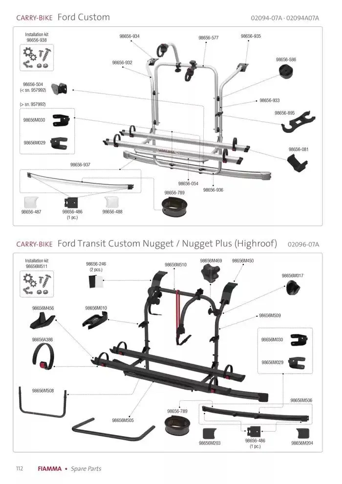Spare parts catalogo 2025 da 14 gennaio a 31 dicembre di 2025 - Pagina del volantino 112