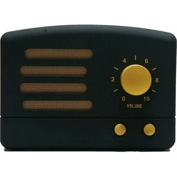 Speaker Retro Bluetooth R50bt Bk Akai