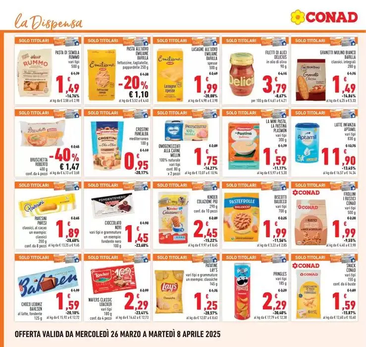 Sconti fino al 50% da 26 marzo a 8 aprile di 2025 - Pagina del volantino 18