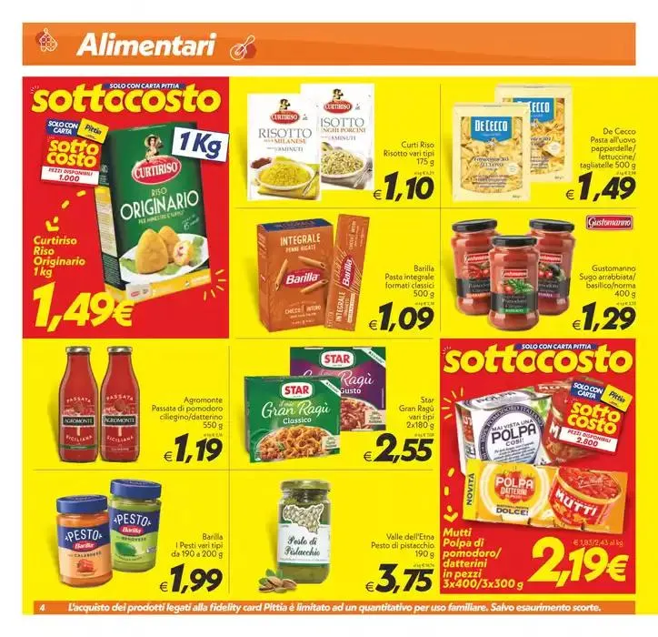 Sottocosto da 15 marzo a 24 marzo di 2025 - Pagina del volantino 4