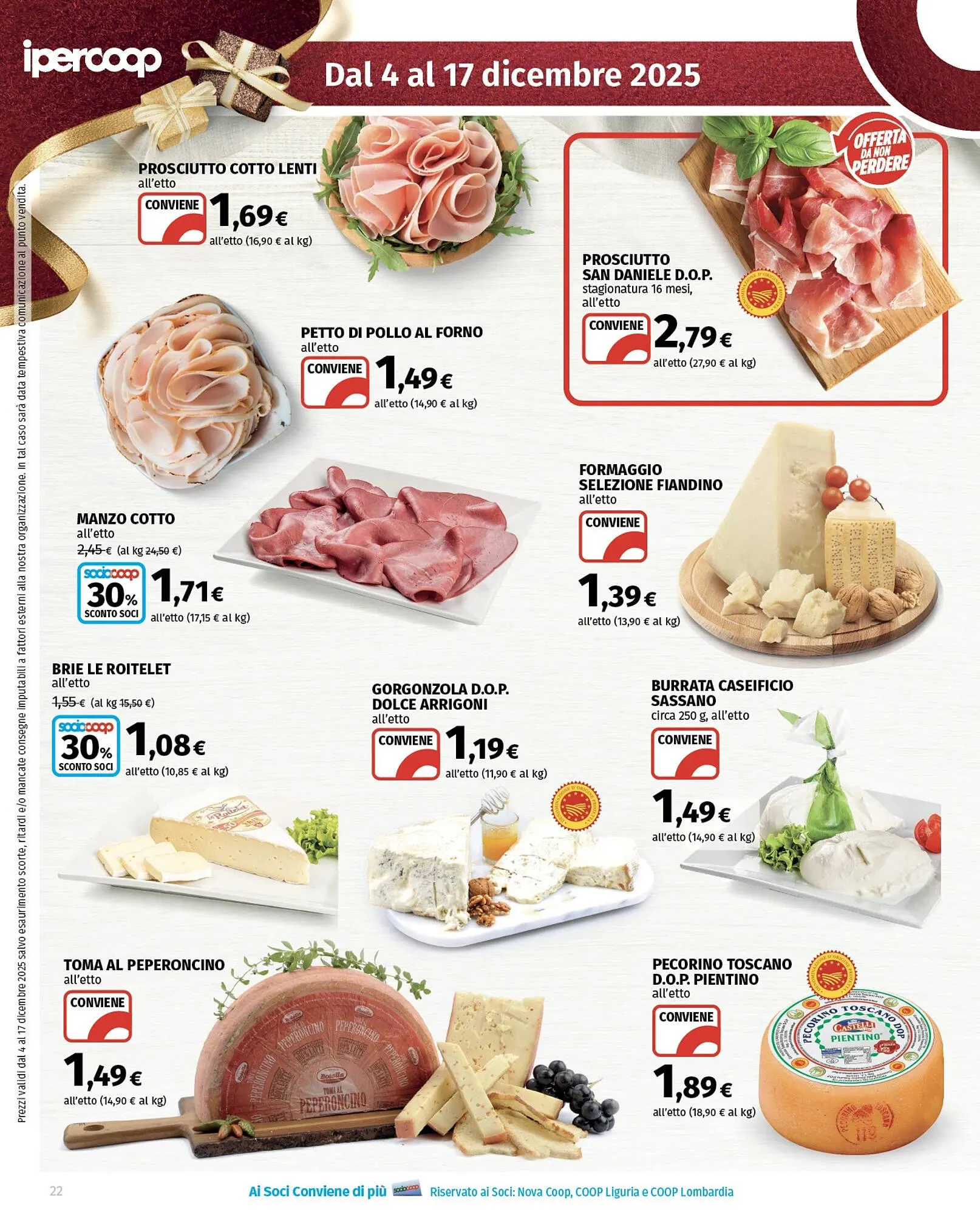 Volantino Ipercoop da 4 dicembre a 17 dicembre di 2025 - Pagina del volantino 22