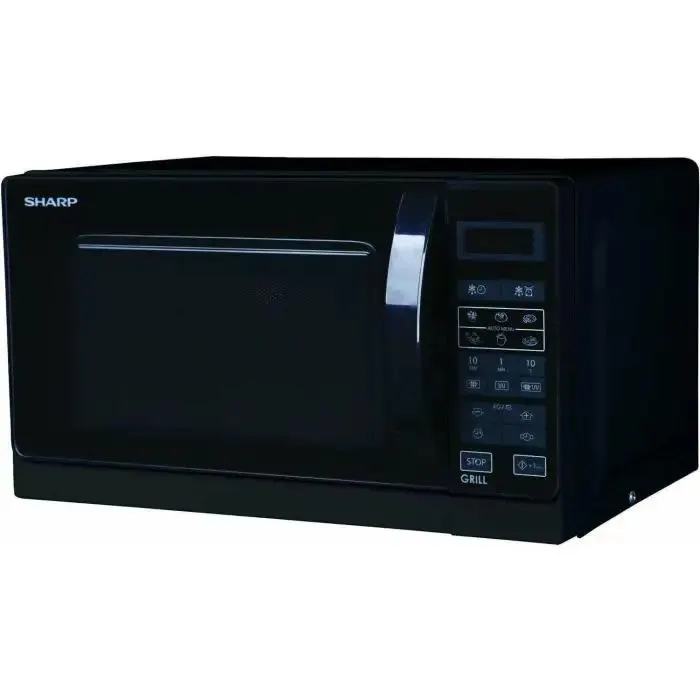 Sharp home appliances r-742(in)e forno a microonde 25 l 900 w nero