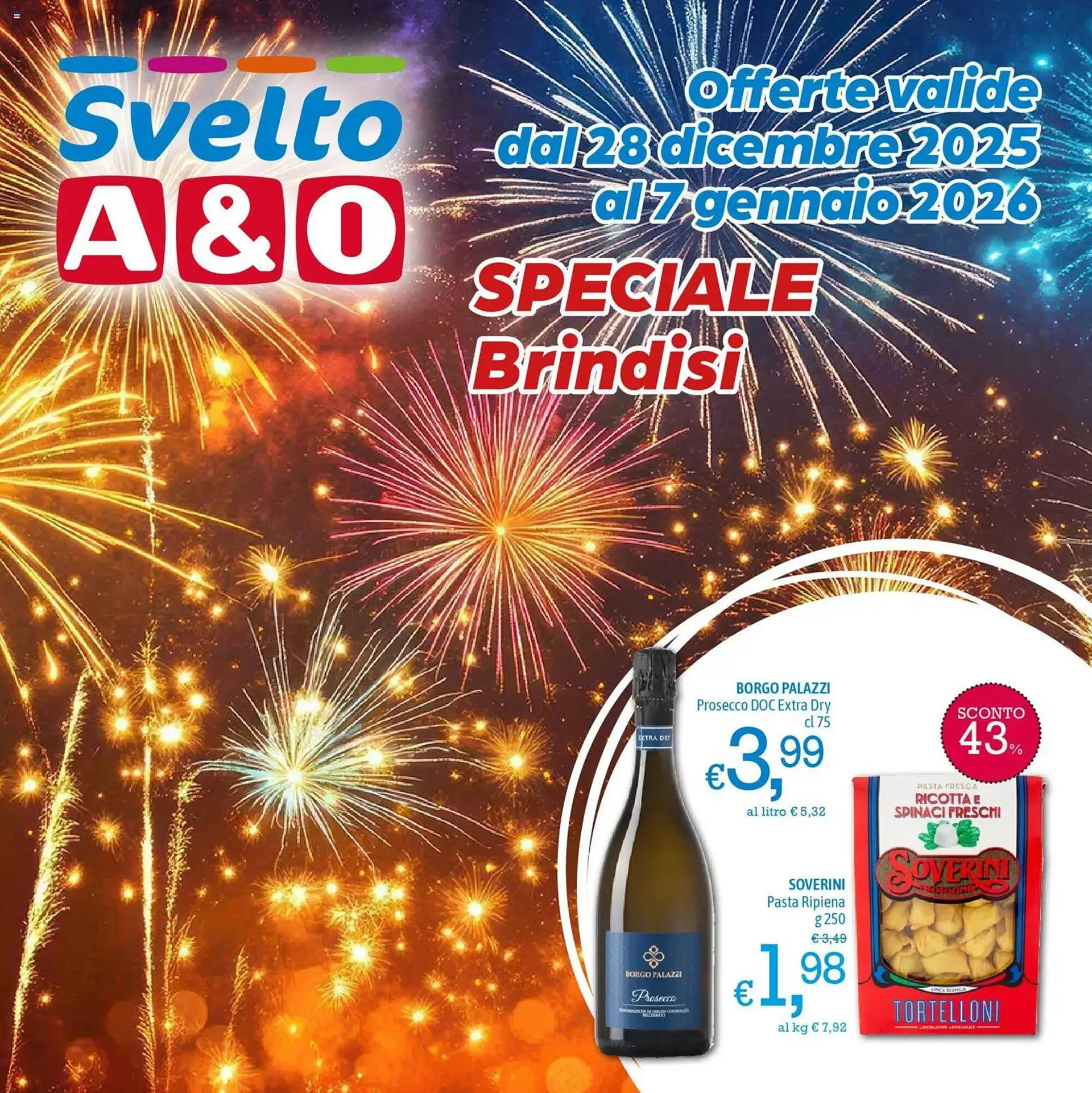 Volantino A&O da 28 dicembre a 7 gennaio di 2026 - Pagina del volantino 1
