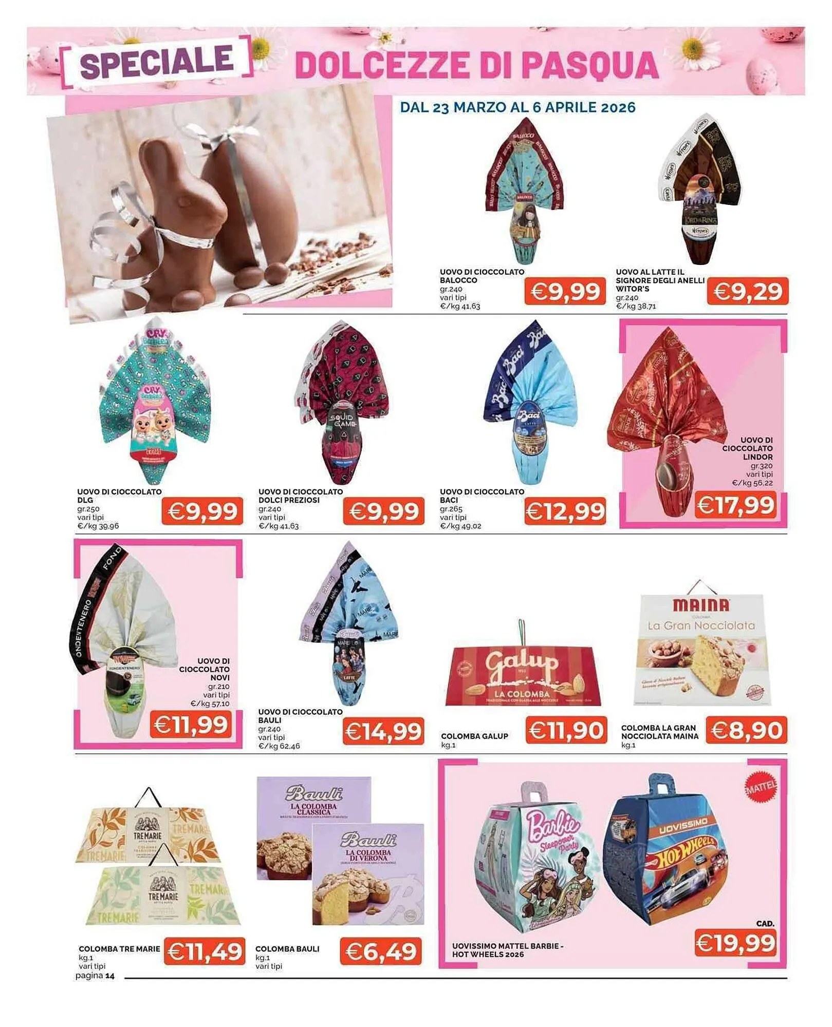 Volantino Mercatò da 23 marzo a 6 aprile di 2026 - Pagina del volantino 14