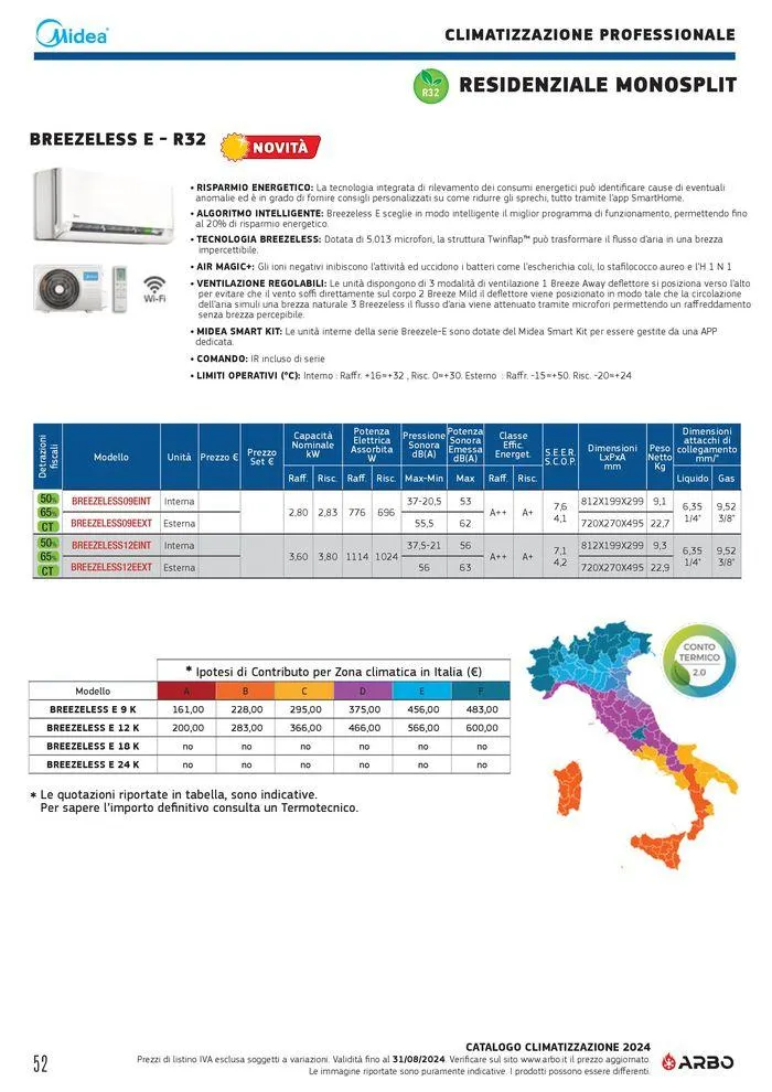 Catalogo climatizzazione 2024 da 17 maggio a 31 dicembre di 2024 - Pagina del volantino 52