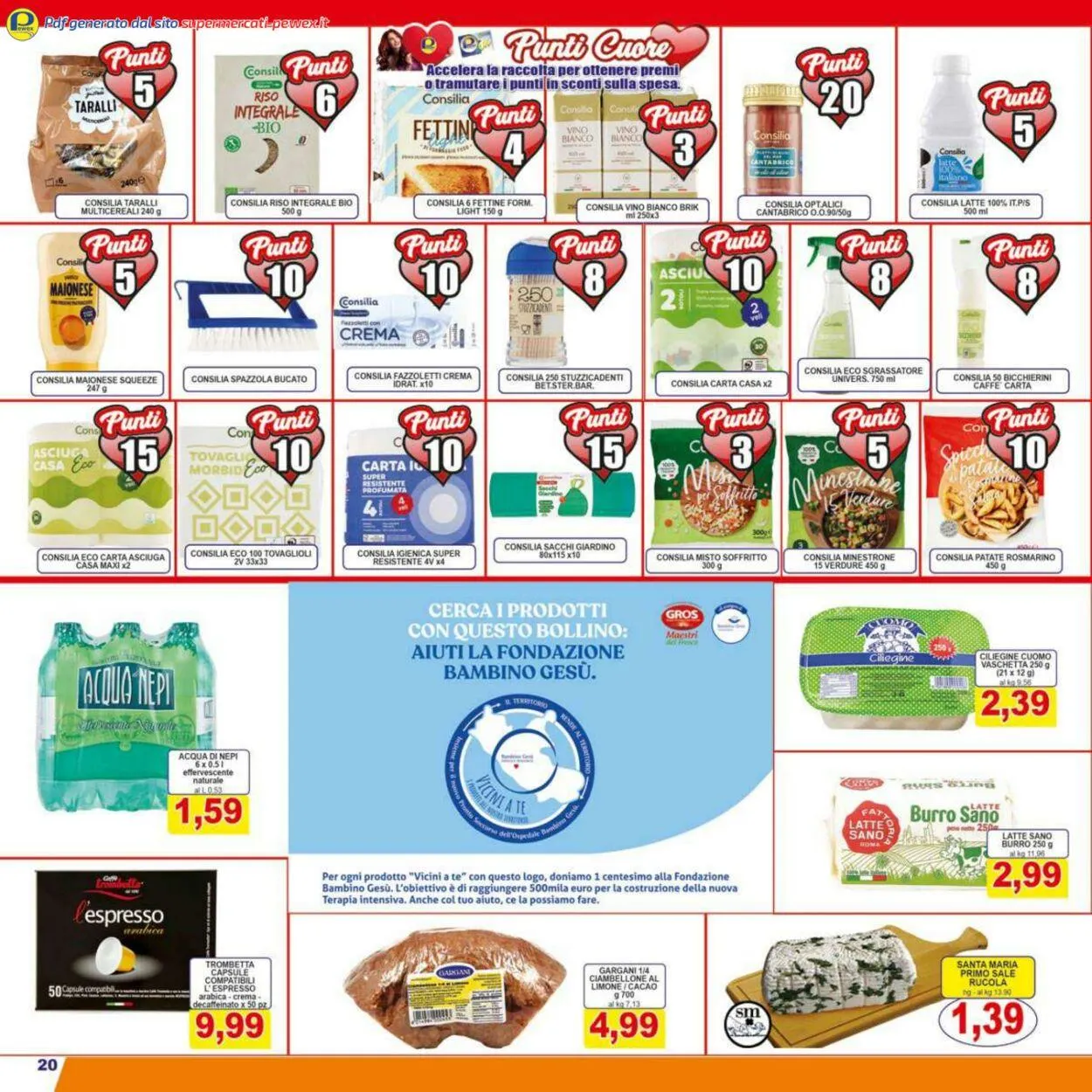 Pewex Volantino attuale da 29 dicembre a 12 gennaio di 2026 - Pagina del volantino 20