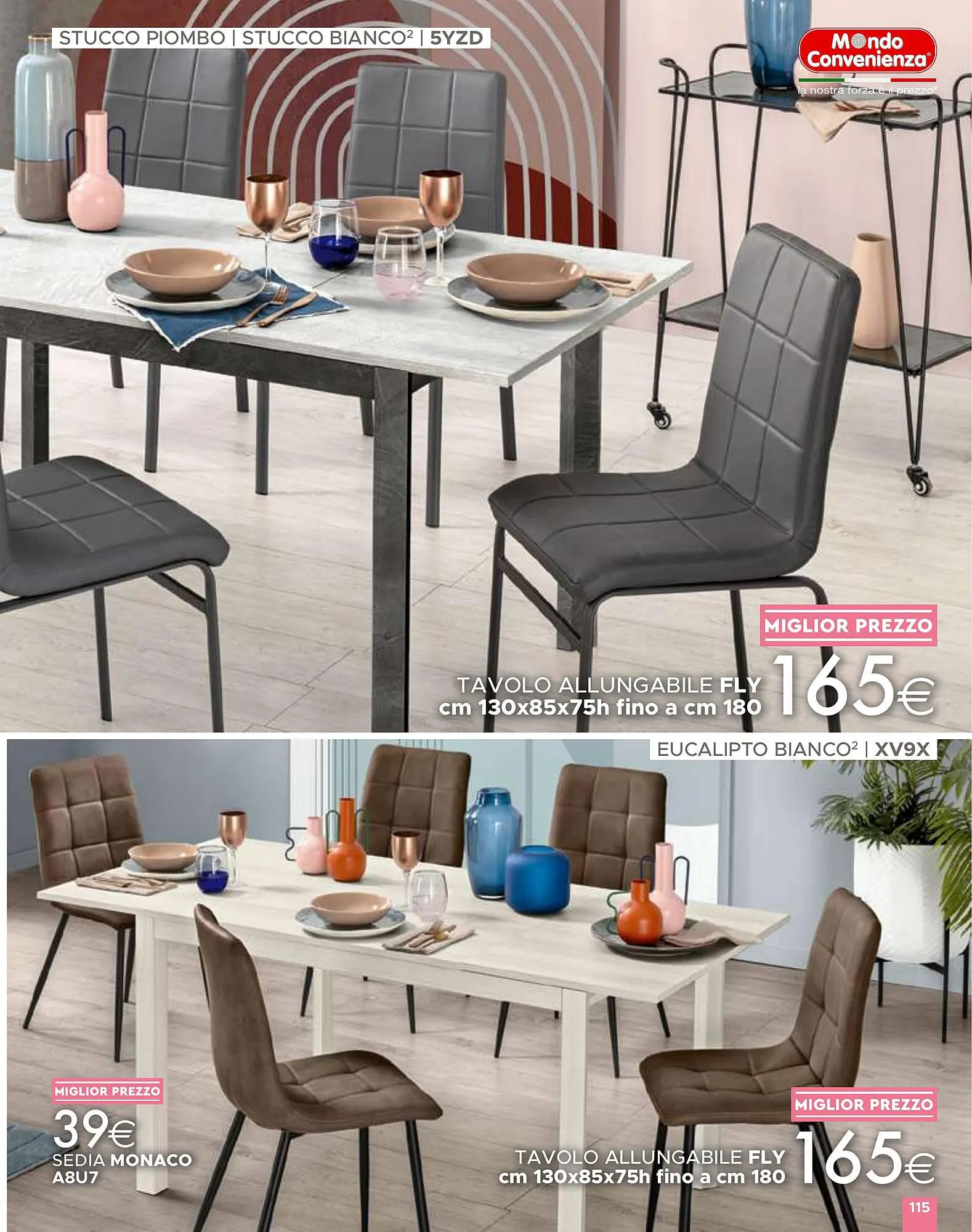 Volantino Mondo Convenienza da 1 aprile a 1 settembre di 2024 - Pagina del volantino 115