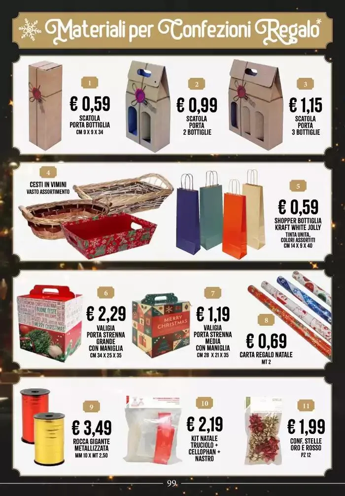 E tempo di... Natale da 14 novembre a 31 dicembre di 2024 - Pagina del volantino 99