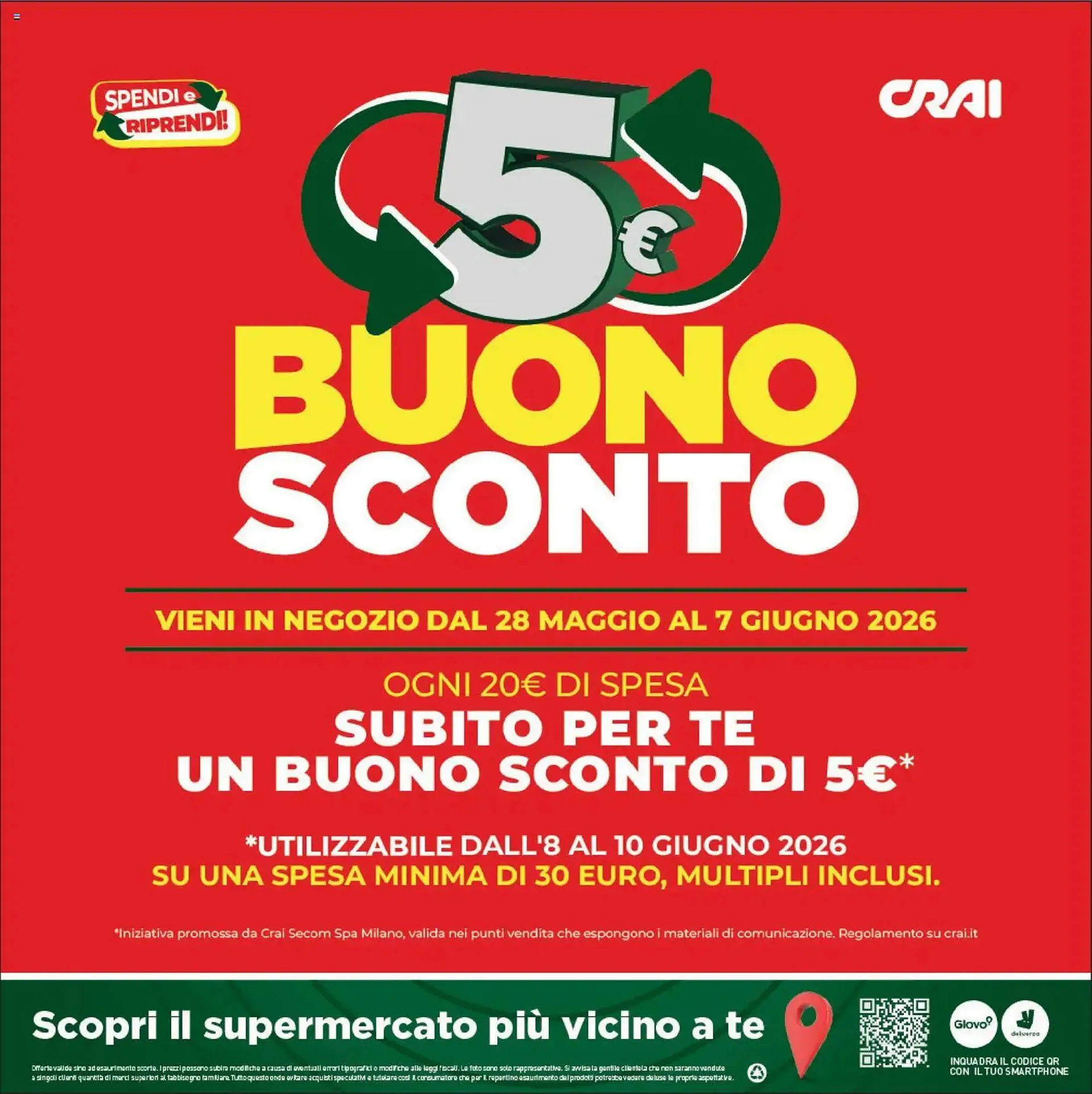 Volantino Crai da 28 maggio a 7 giugno di 2026 - Pagina del volantino 16