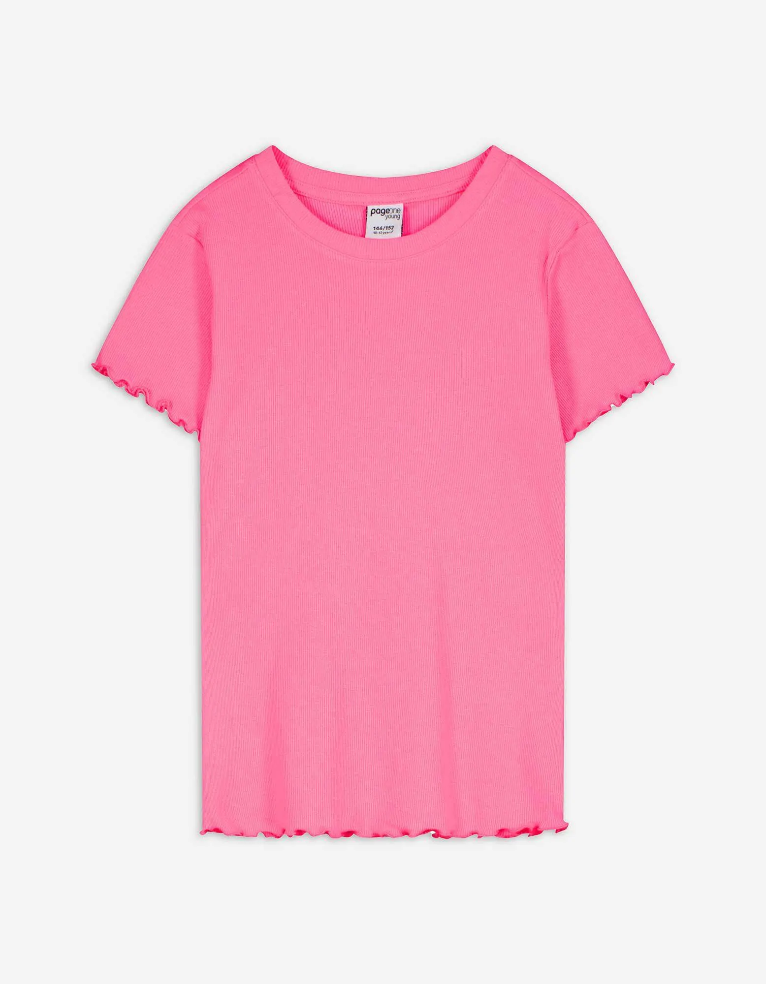 T-shirt - Tinta unita - rosa fucsia