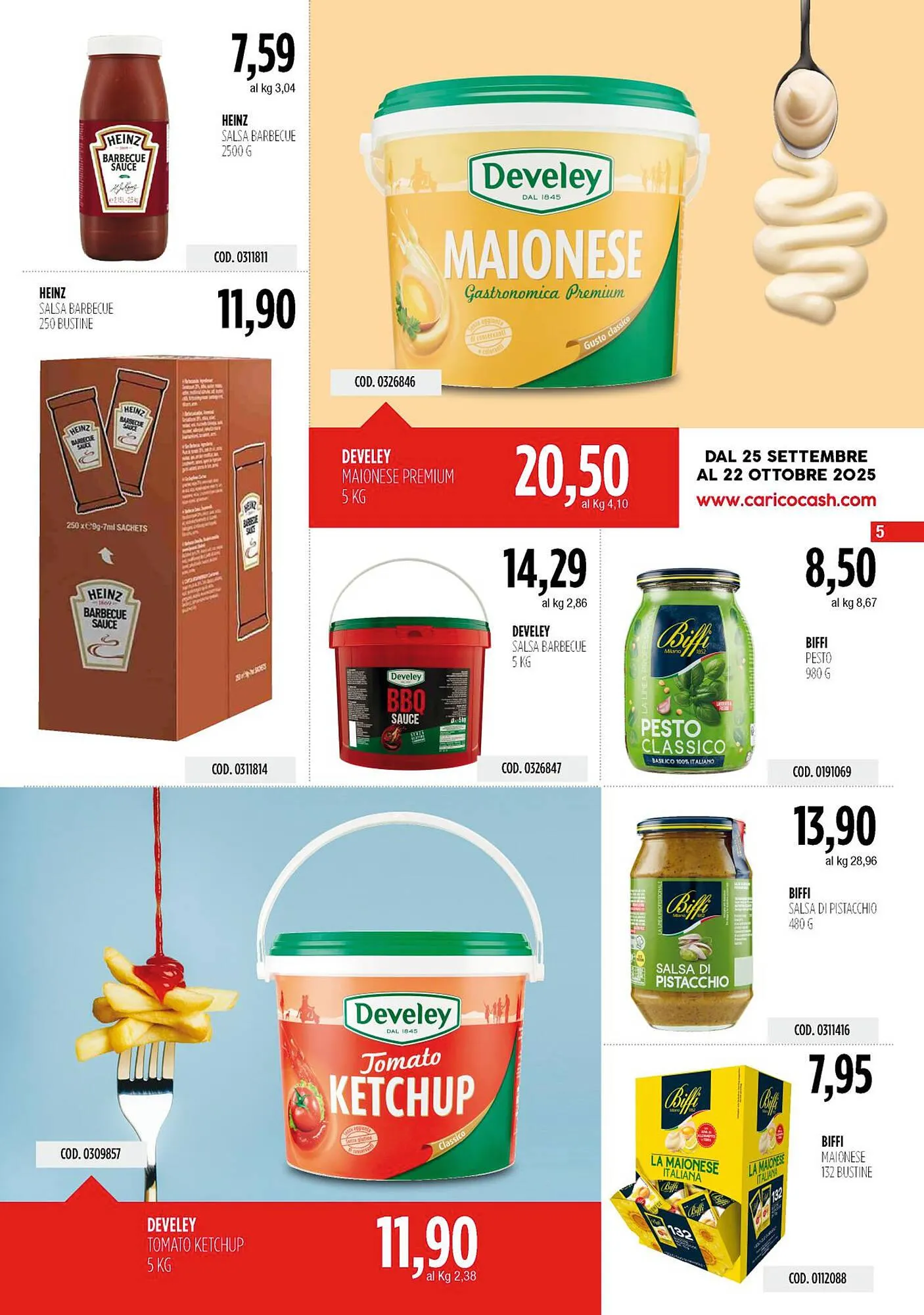 Volantino Carico Cash & Carry da 25 settembre a 22 ottobre di 2025 - Pagina del volantino 5